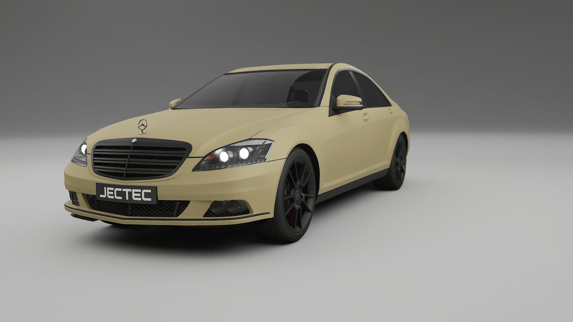Mercedes S class W221 facelift LCI Film de Protecție pentru Vopsea TPU | SAND PPF cu Schimbare de Culoare – Kit Complet Prede