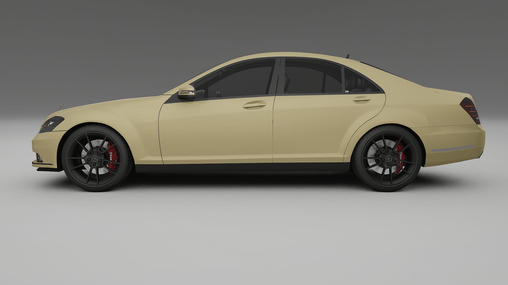 Mercedes S class W221 facelift LCI Film de Protecție pentru Vopsea TPU | SAND PPF cu Schimbare de Culoare – Kit Complet Prede