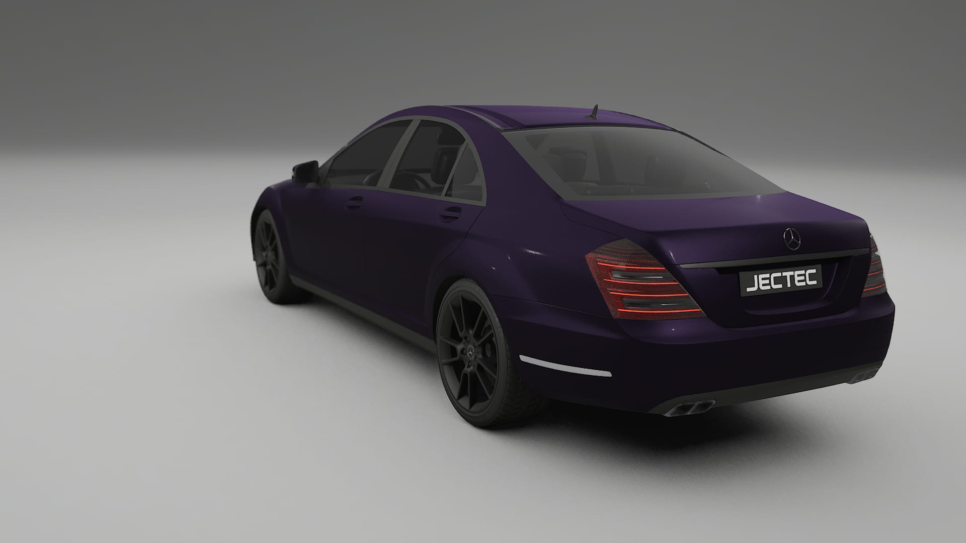 Mercedes S class W221 facelift LCI Film de Protecție pentru Vopsea TPU | VIOLET PPF cu Schimbare de Culoare – Kit Complet Pre
