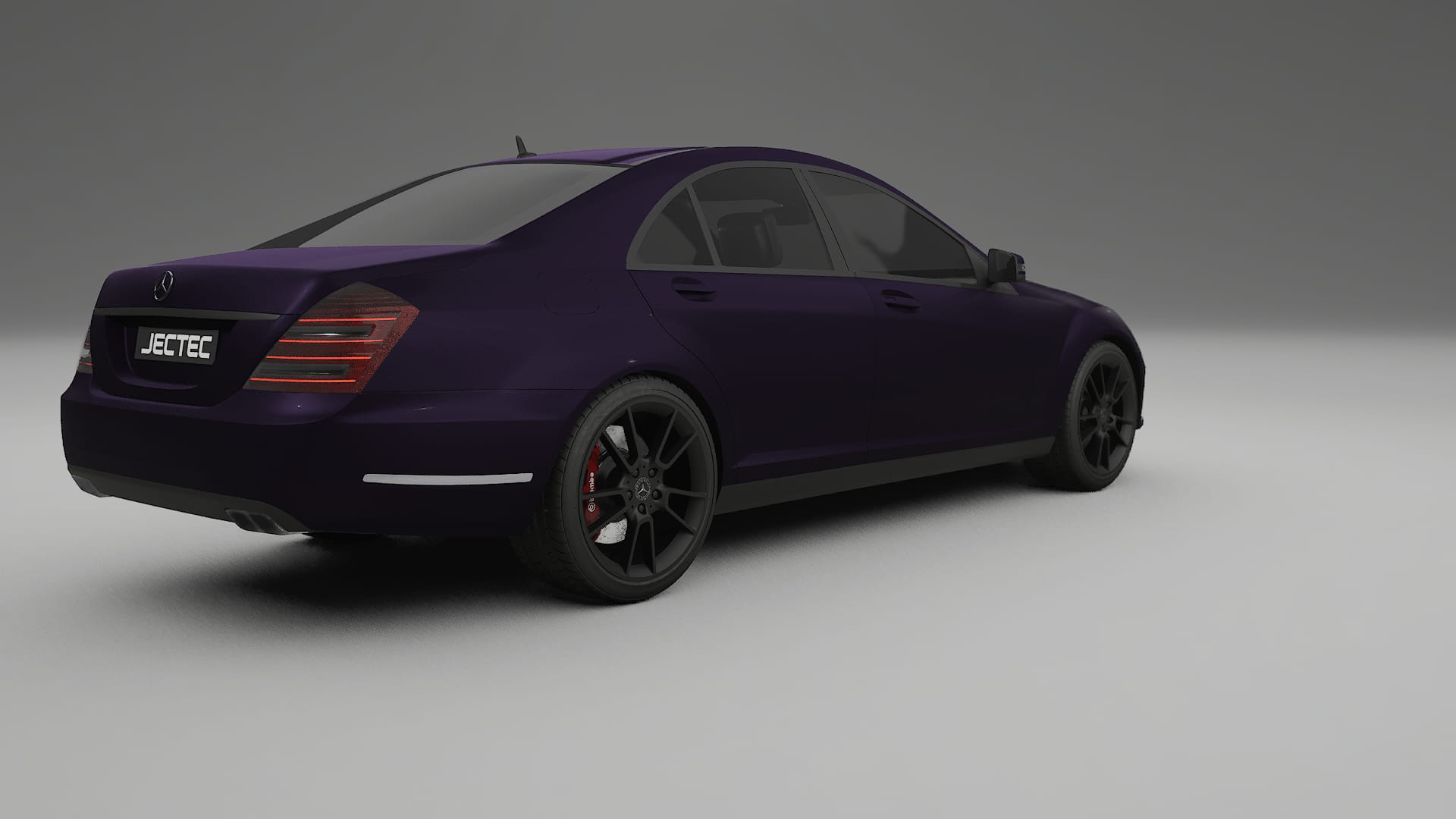 Mercedes S class W221 facelift LCI Film de Protecție pentru Vopsea TPU | VIOLET PPF cu Schimbare de Culoare – Kit Complet Pre