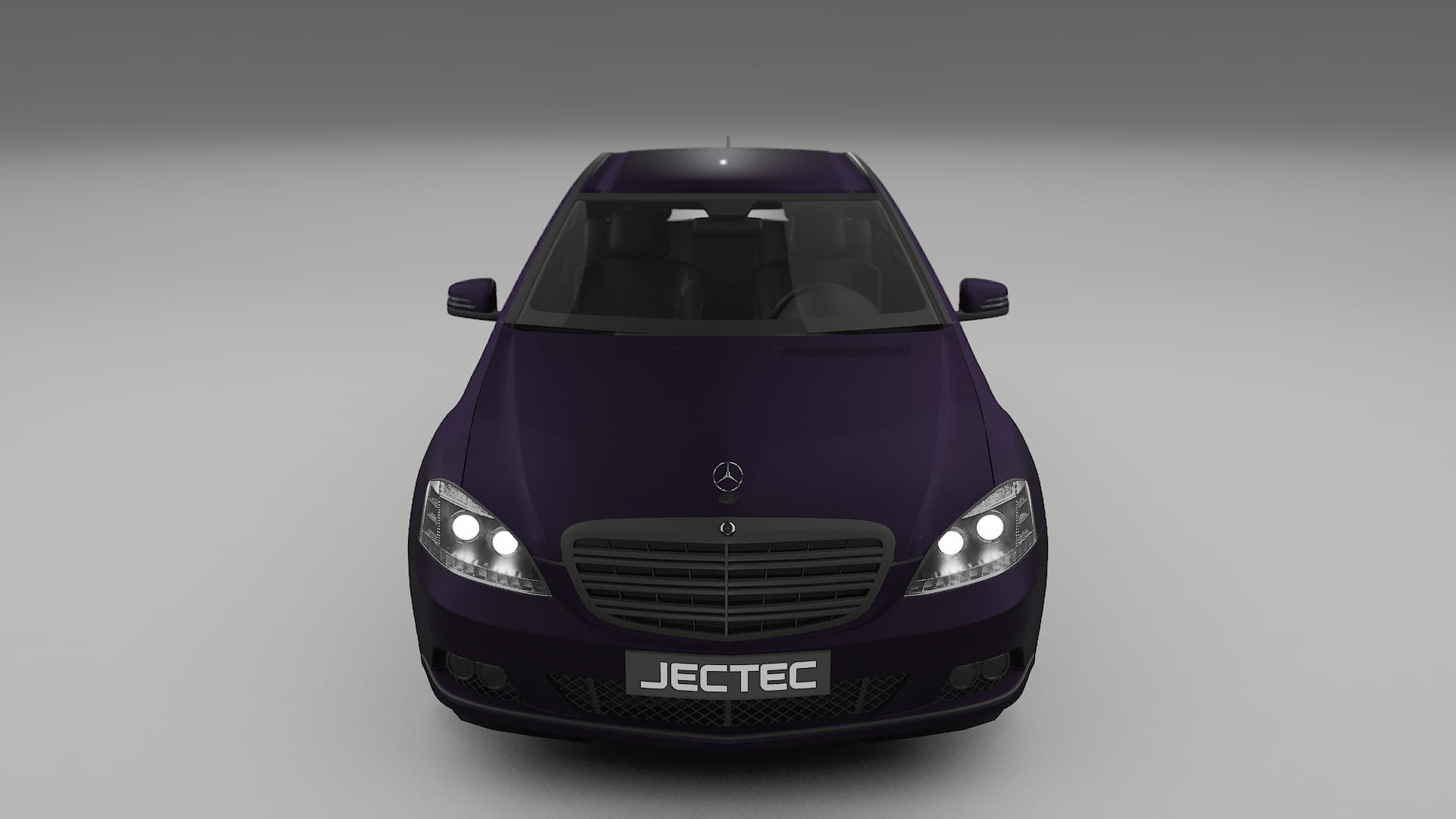 Mercedes S class W221 facelift LCI Film de Protecție pentru Vopsea TPU | VIOLET PPF cu Schimbare de Culoare – Kit Complet Pre