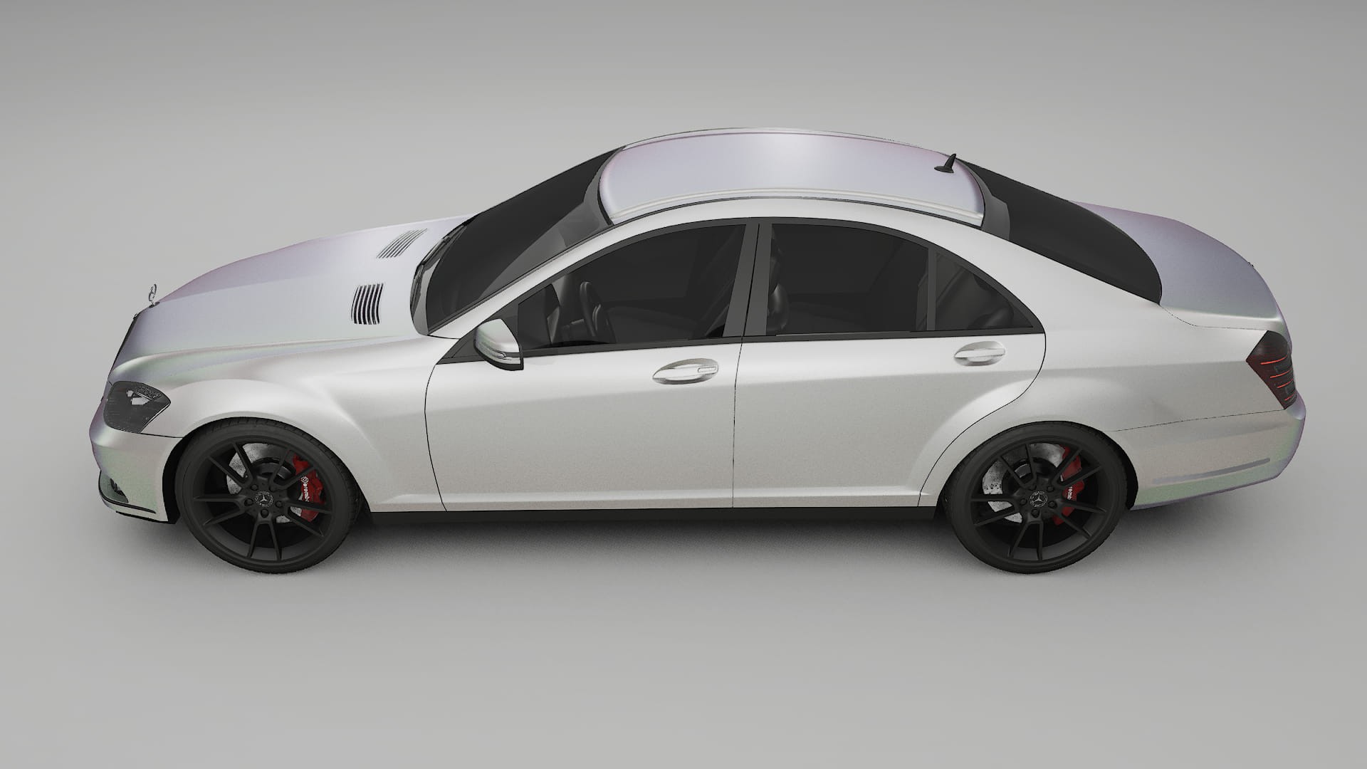 Mercedes S class W221 facelift LCI Film de Protecție pentru Vopsea TPU | NEBULA PPF cu Schimbare de Culoare – Kit Complet Pre