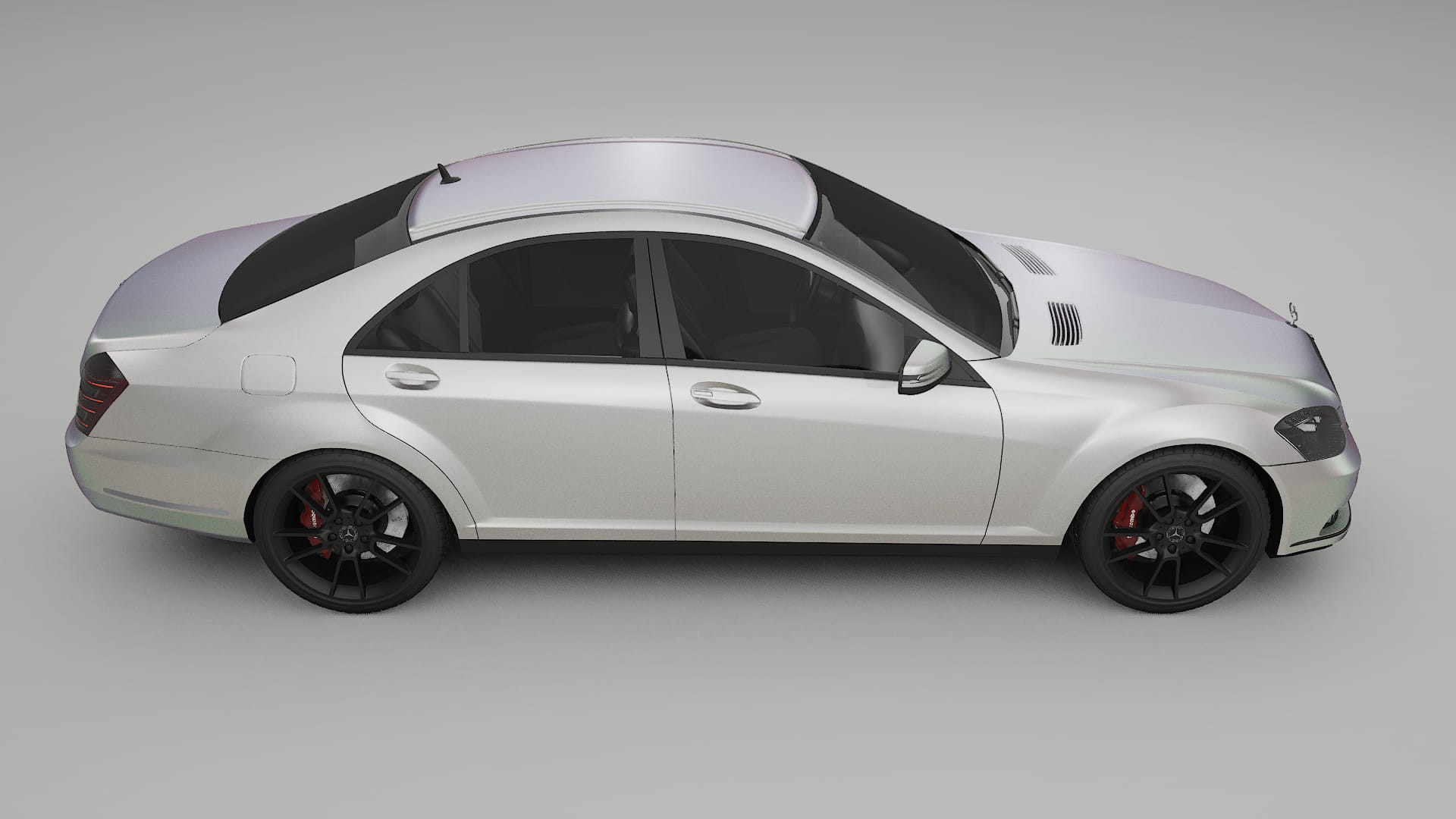 Mercedes S class W221 facelift LCI Film de Protecție pentru Vopsea TPU | NEBULA PPF cu Schimbare de Culoare – Kit Complet Pre