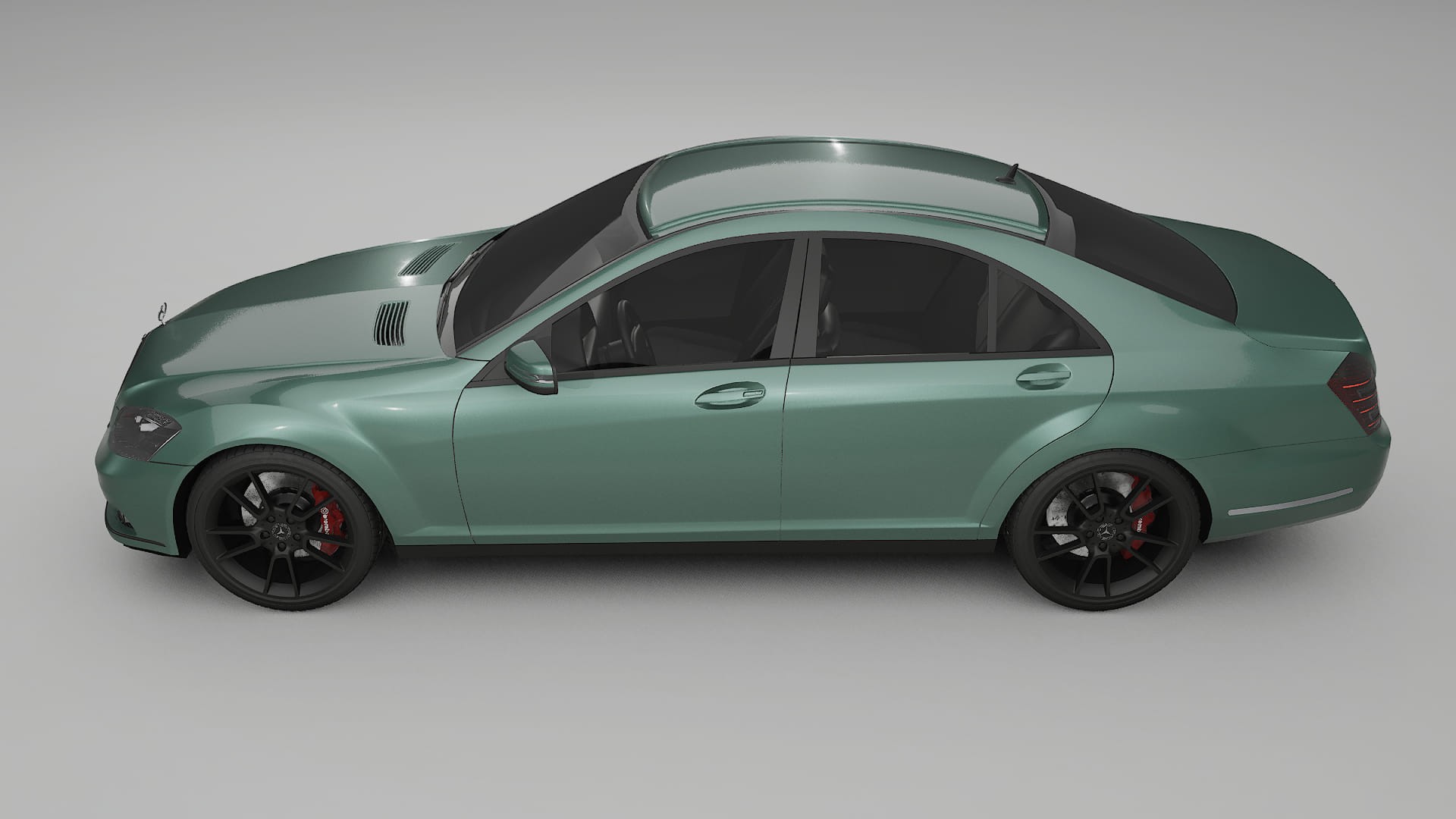 Mercedes S class W221 facelift LCI Film de Protecție pentru Vopsea TPU | EVERGREEN PPF cu Schimbare de Culoare – Kit Complet 