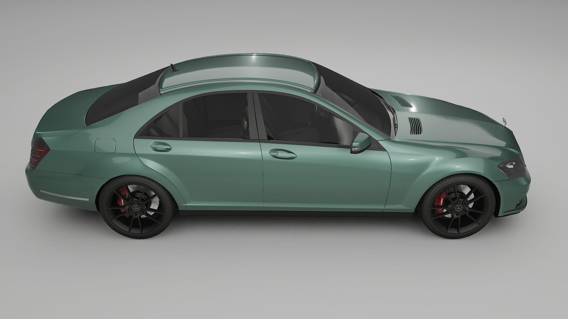 Mercedes S class W221 facelift LCI Film de Protecție pentru Vopsea TPU | EVERGREEN PPF cu Schimbare de Culoare – Kit Complet 