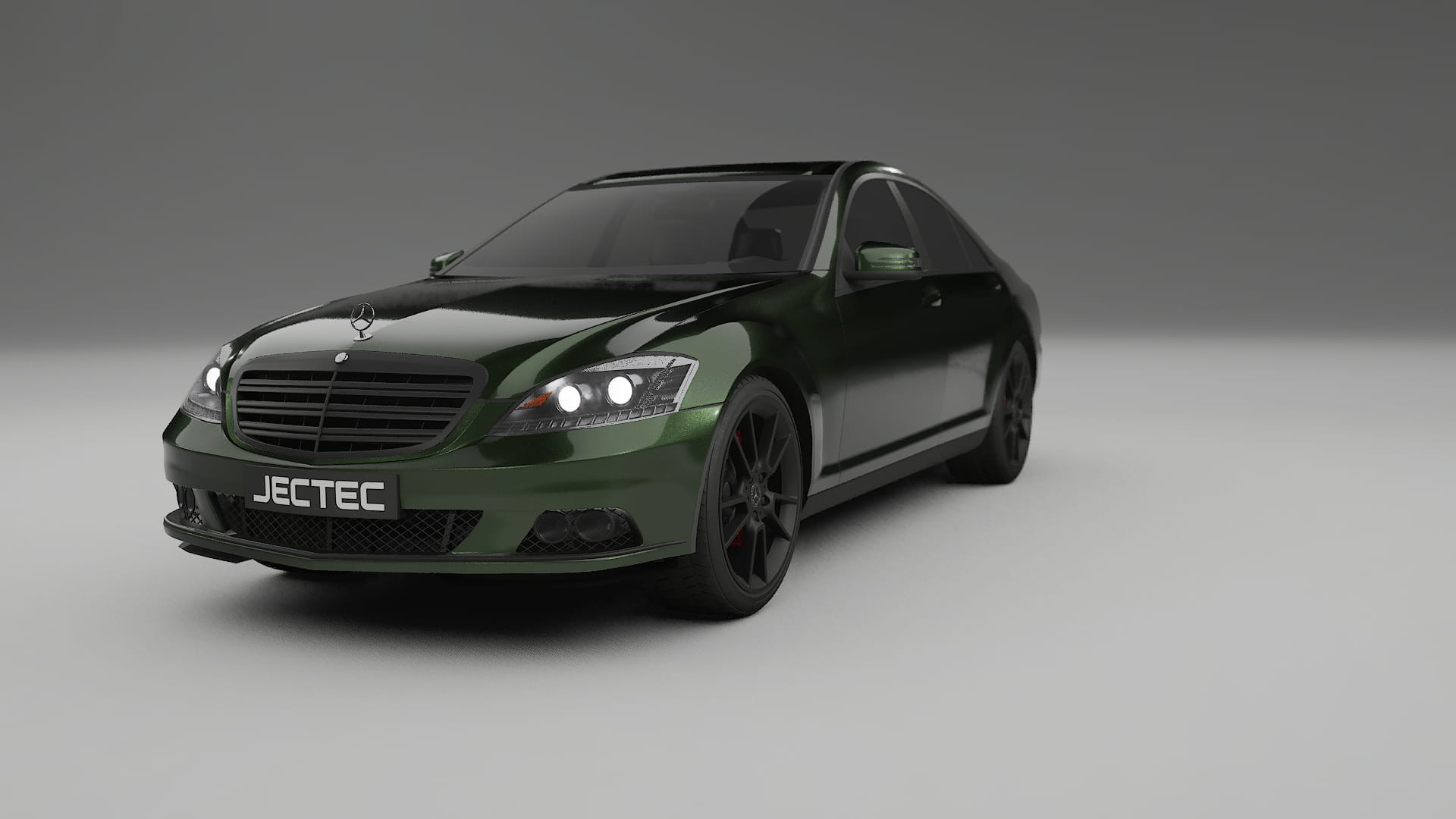 Mercedes S class W221 facelift LCI Film de Protecție pentru Vopsea TPU | LAGOON PPF cu Schimbare de Culoare – Kit Complet Pre