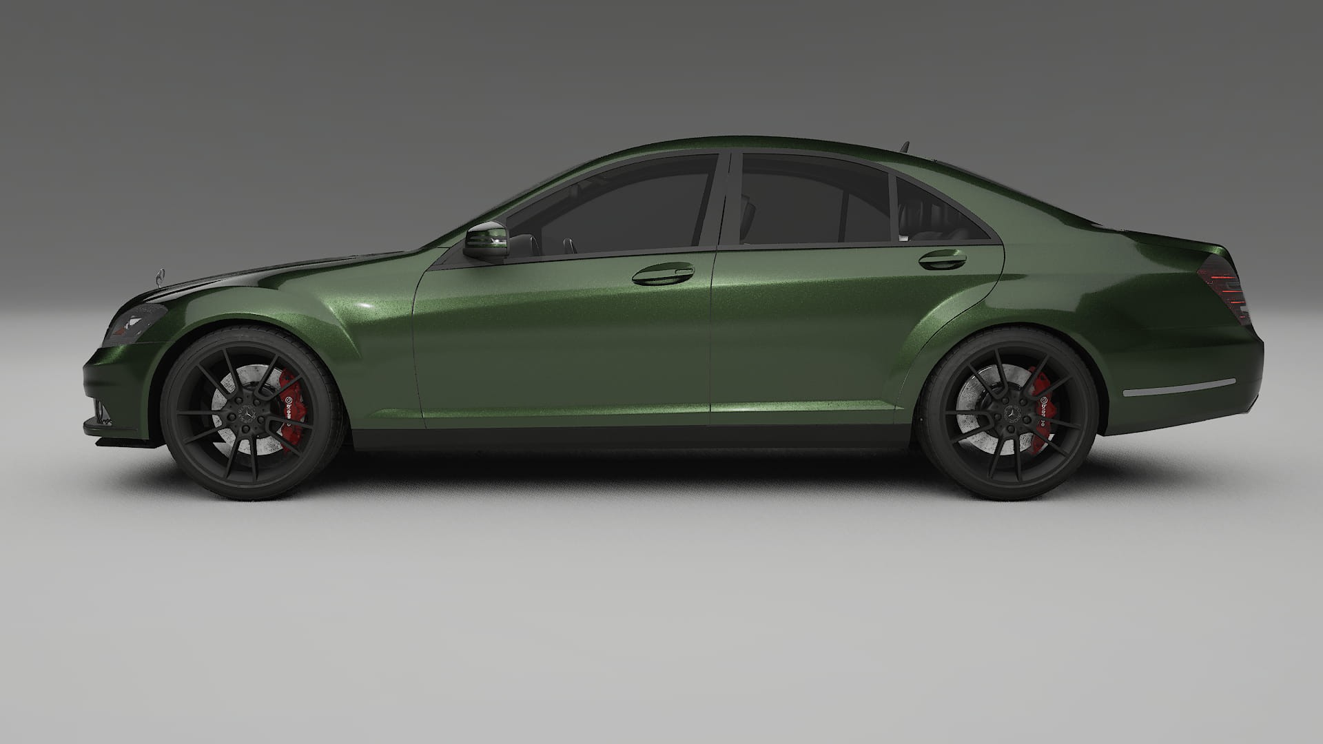 Mercedes S class W221 facelift LCI Film de Protecție pentru Vopsea TPU | LAGOON PPF cu Schimbare de Culoare – Kit Complet Pre