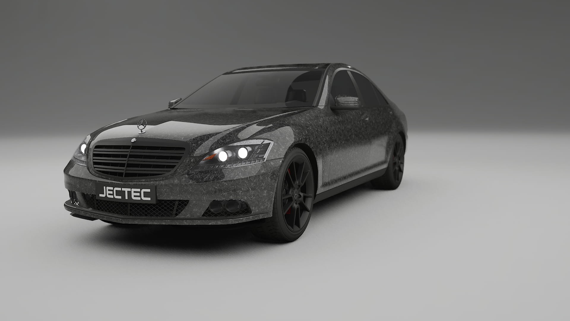 Mercedes S class W221 facelift LCI Film de Protecție pentru Vopsea TPU | FORGED S PPF cu Schimbare de Culoare – Kit Complet P 2