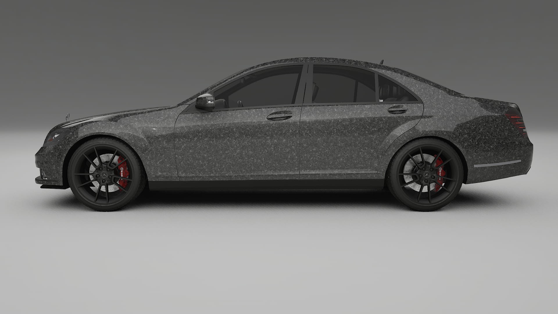 Mercedes S class W221 facelift LCI Film de Protecție pentru Vopsea TPU | FORGED S PPF cu Schimbare de Culoare – Kit Complet P