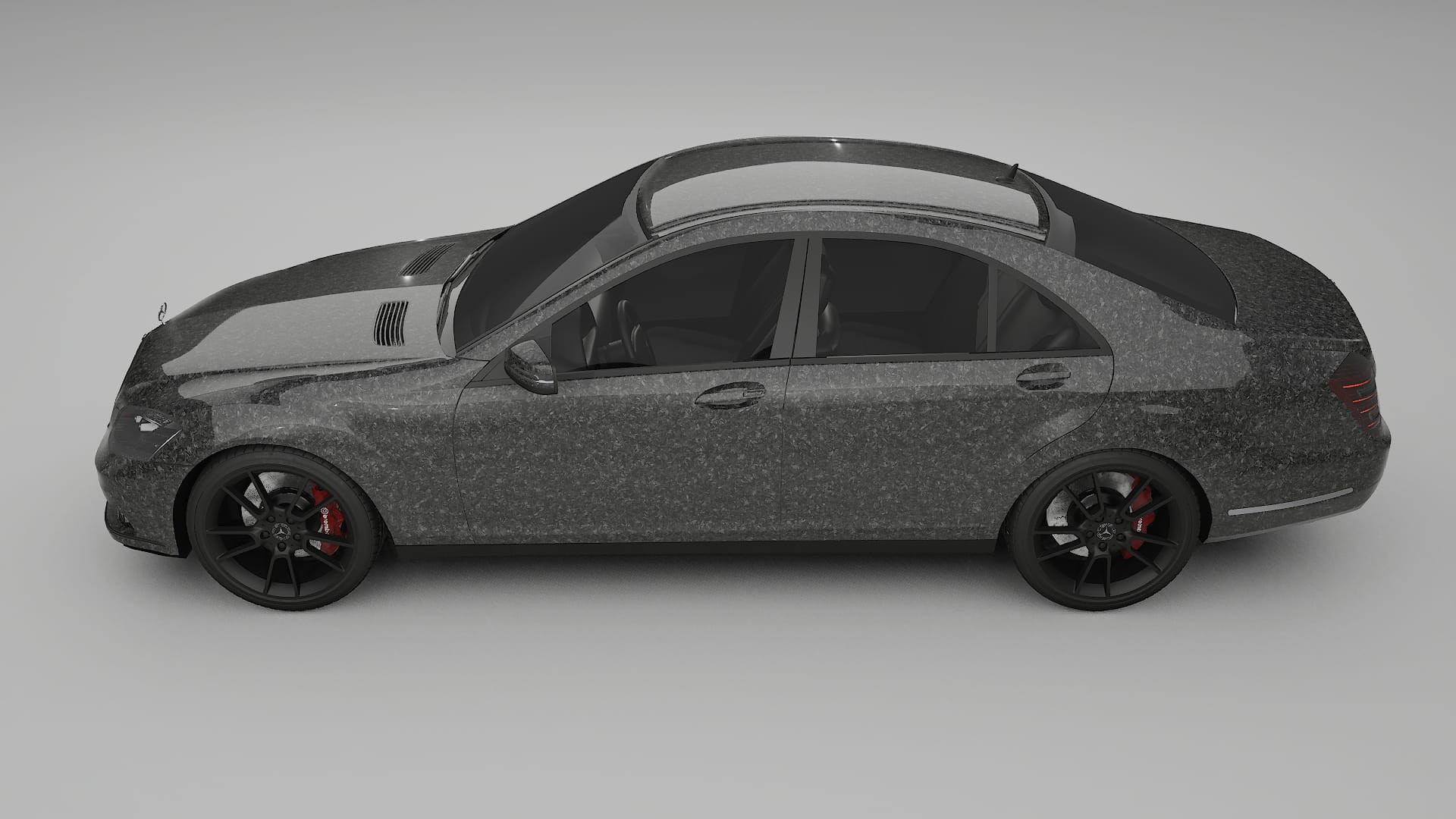 Mercedes S class W221 facelift LCI Film de Protecție pentru Vopsea TPU | FORGED S PPF cu Schimbare de Culoare – Kit Complet P