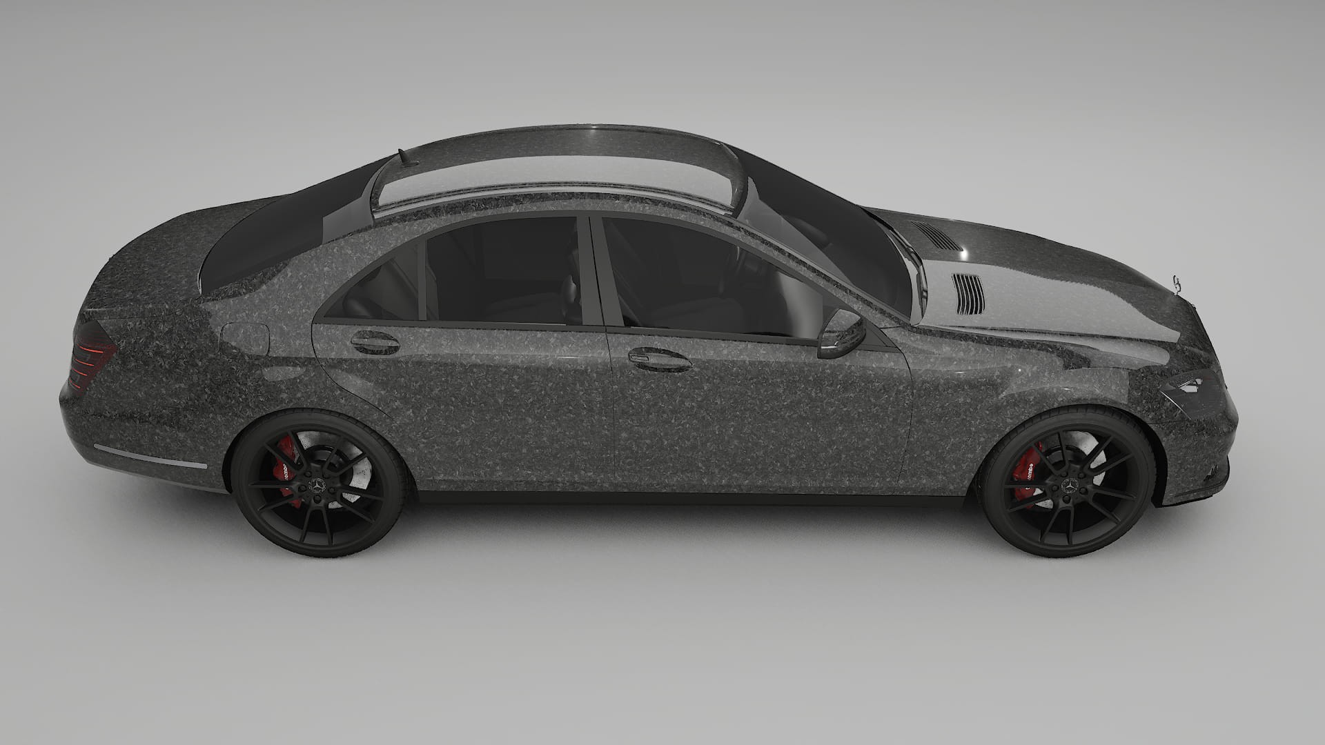 Mercedes S class W221 facelift LCI Film de Protecție pentru Vopsea TPU | FORGED S PPF cu Schimbare de Culoare – Kit Complet P