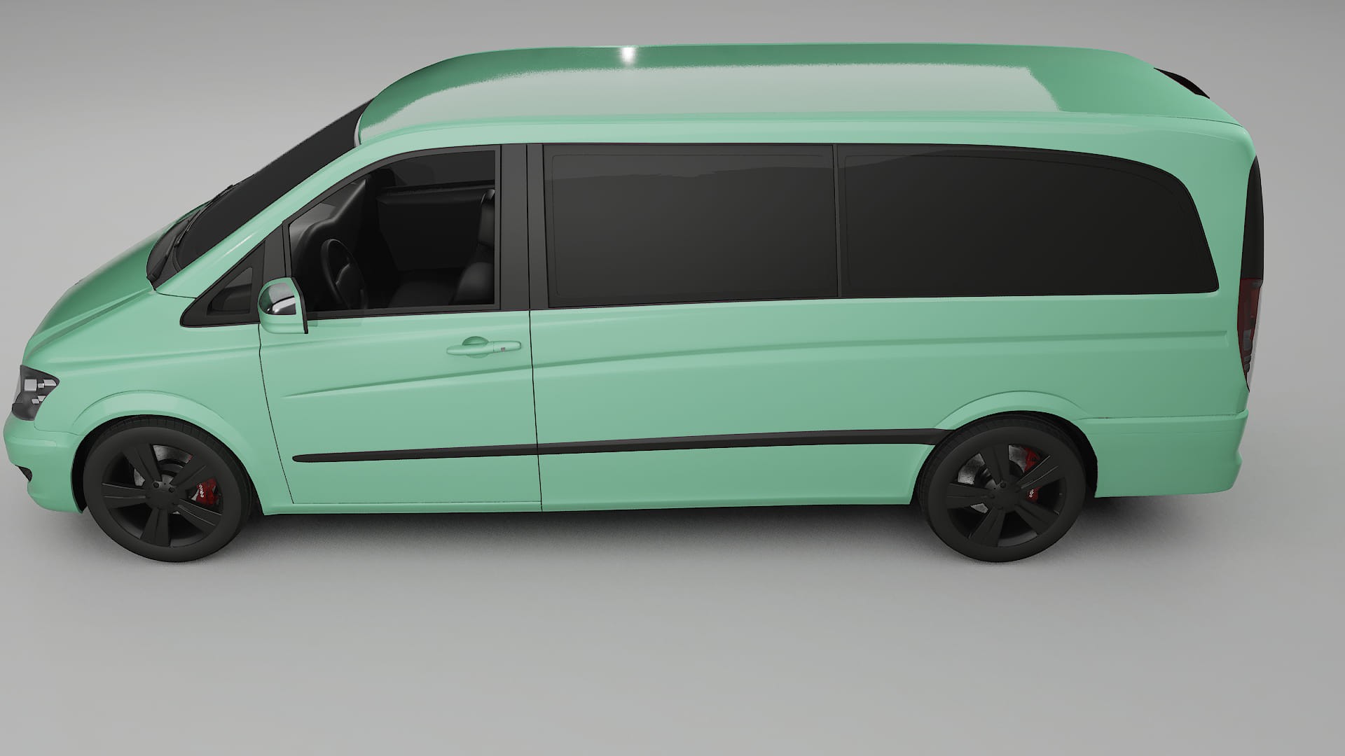 Mercedes Viano Extralong W439 Facelift LCI Film de Protecție pentru Vopsea TPU | DUSTY PPF cu Schimbare de Culoare – Kit Comp
