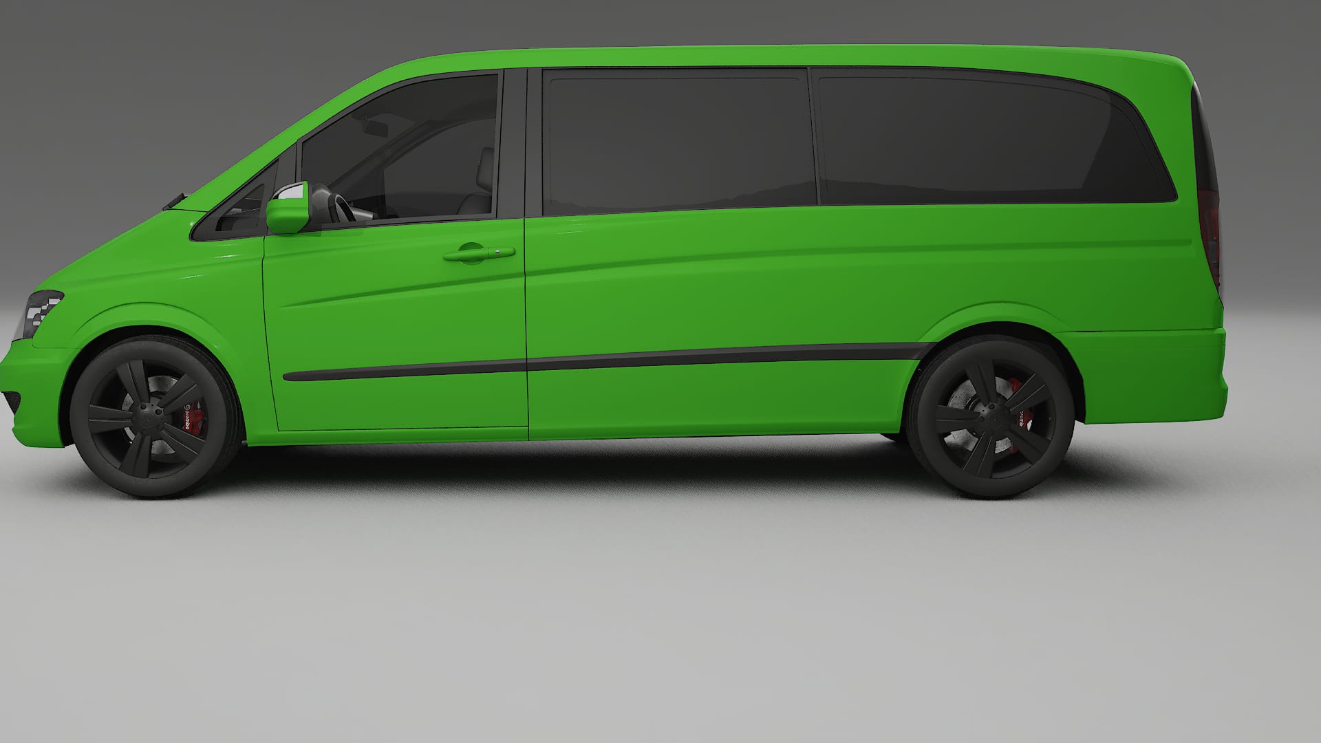 Mercedes Viano Extralong W439 Facelift LCI Film de Protecție pentru Vopsea TPU | VENOM PPF cu Schimbare de Culoare – Kit Comp