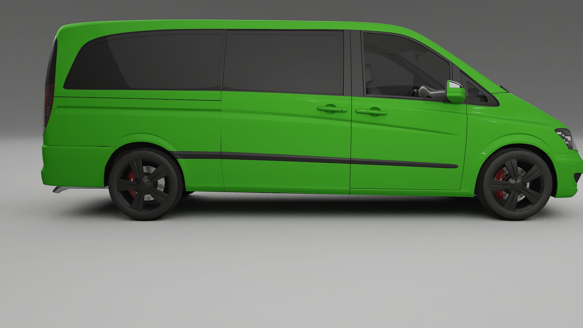 Mercedes Viano Extralong W439 Facelift LCI Film de Protecție pentru Vopsea TPU | VENOM PPF cu Schimbare de Culoare – Kit Comp