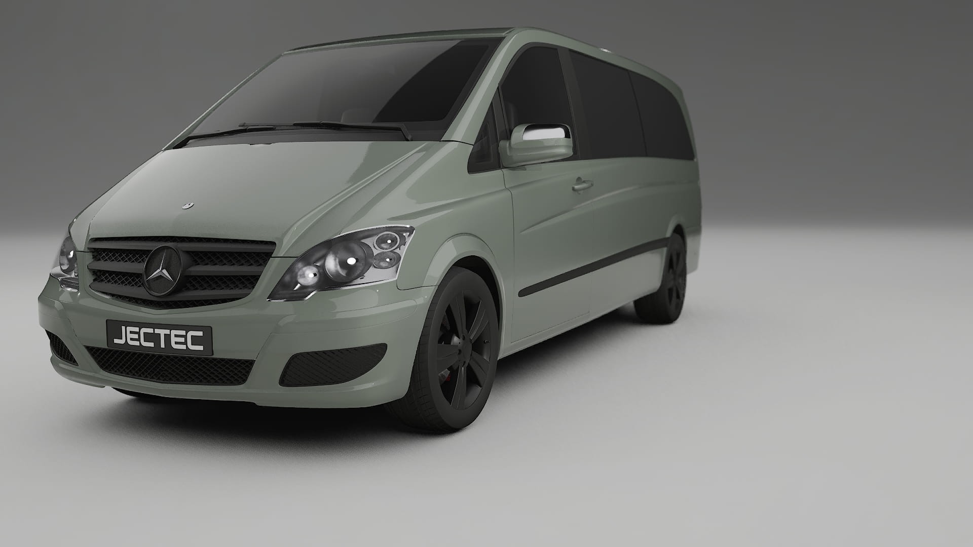 Mercedes Viano Extralong W439 Facelift LCI Film de Protecție pentru Vopsea TPU | SLATE PPF cu Schimbare de Culoare – Kit Comp