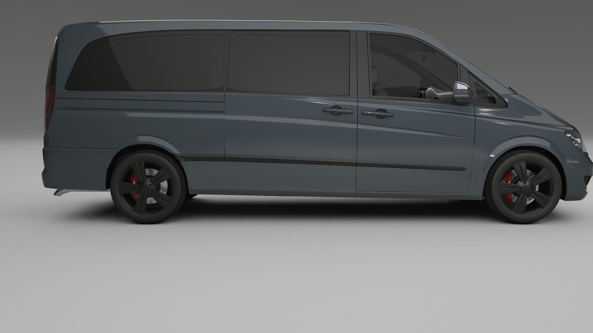 Mercedes Viano Extralong W439 Facelift LCI Film de Protecție pentru Vopsea TPU | GRANITE PPF cu Schimbare de Culoare – Kit Co