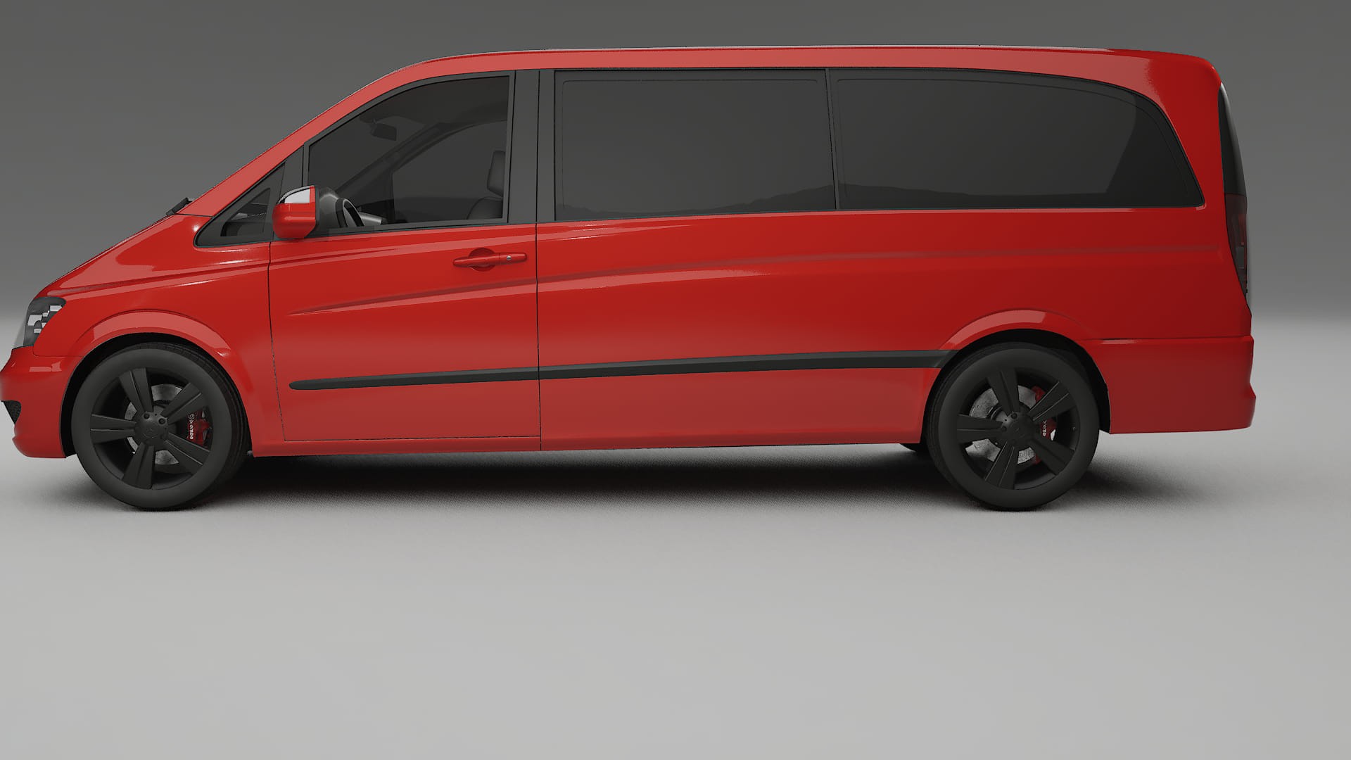 Mercedes Viano Extralong W439 Facelift LCI Film de Protecție pentru Vopsea TPU | BLAZE PPF cu Schimbare de Culoare – Kit Comp