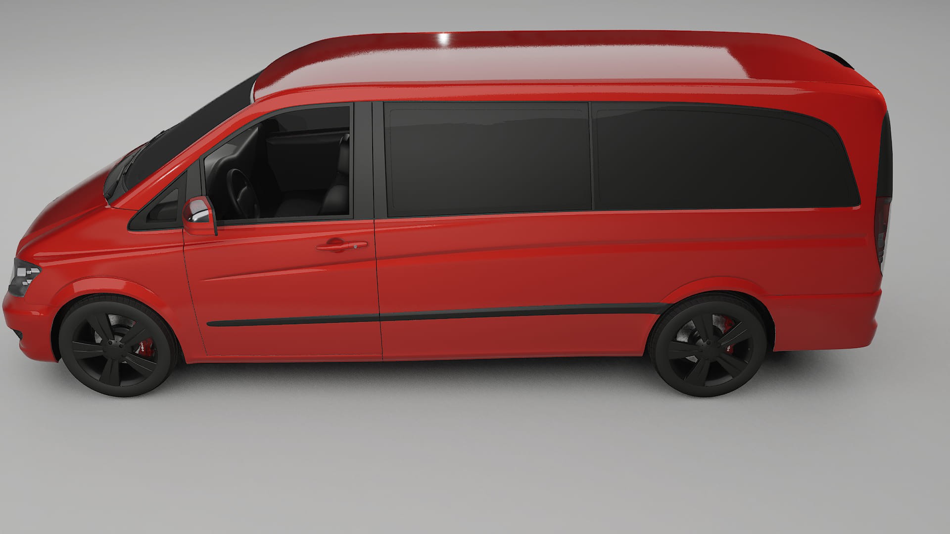 Mercedes Viano Extralong W439 Facelift LCI Film de Protecție pentru Vopsea TPU | BLAZE PPF cu Schimbare de Culoare – Kit Comp