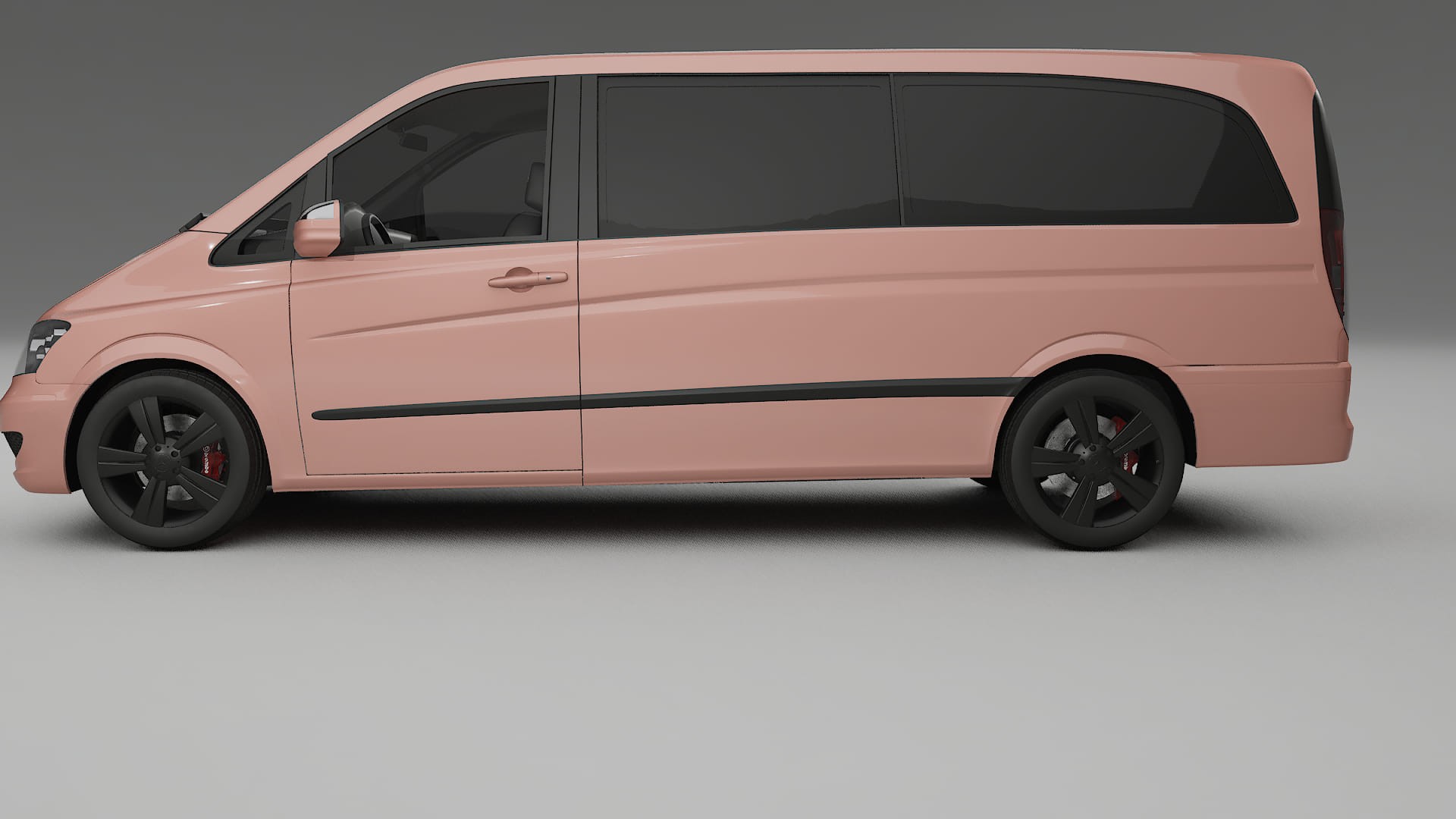 Mercedes Viano Extralong W439 Facelift LCI Film de Protecție pentru Vopsea TPU | BLUSH PPF cu Schimbare de Culoare – Kit Comp