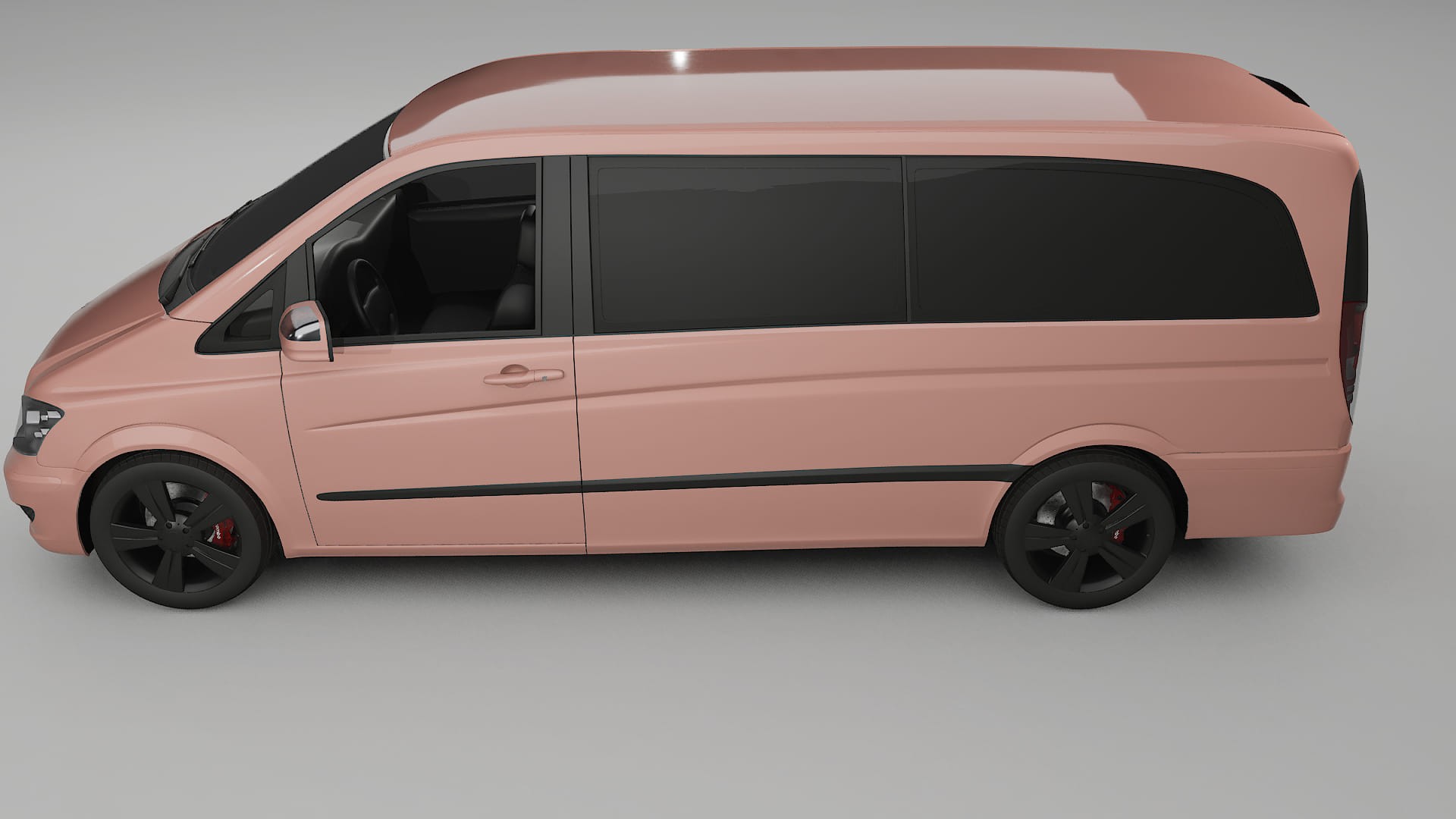Mercedes Viano Extralong W439 Facelift LCI Film de Protecție pentru Vopsea TPU | BLUSH PPF cu Schimbare de Culoare – Kit Comp