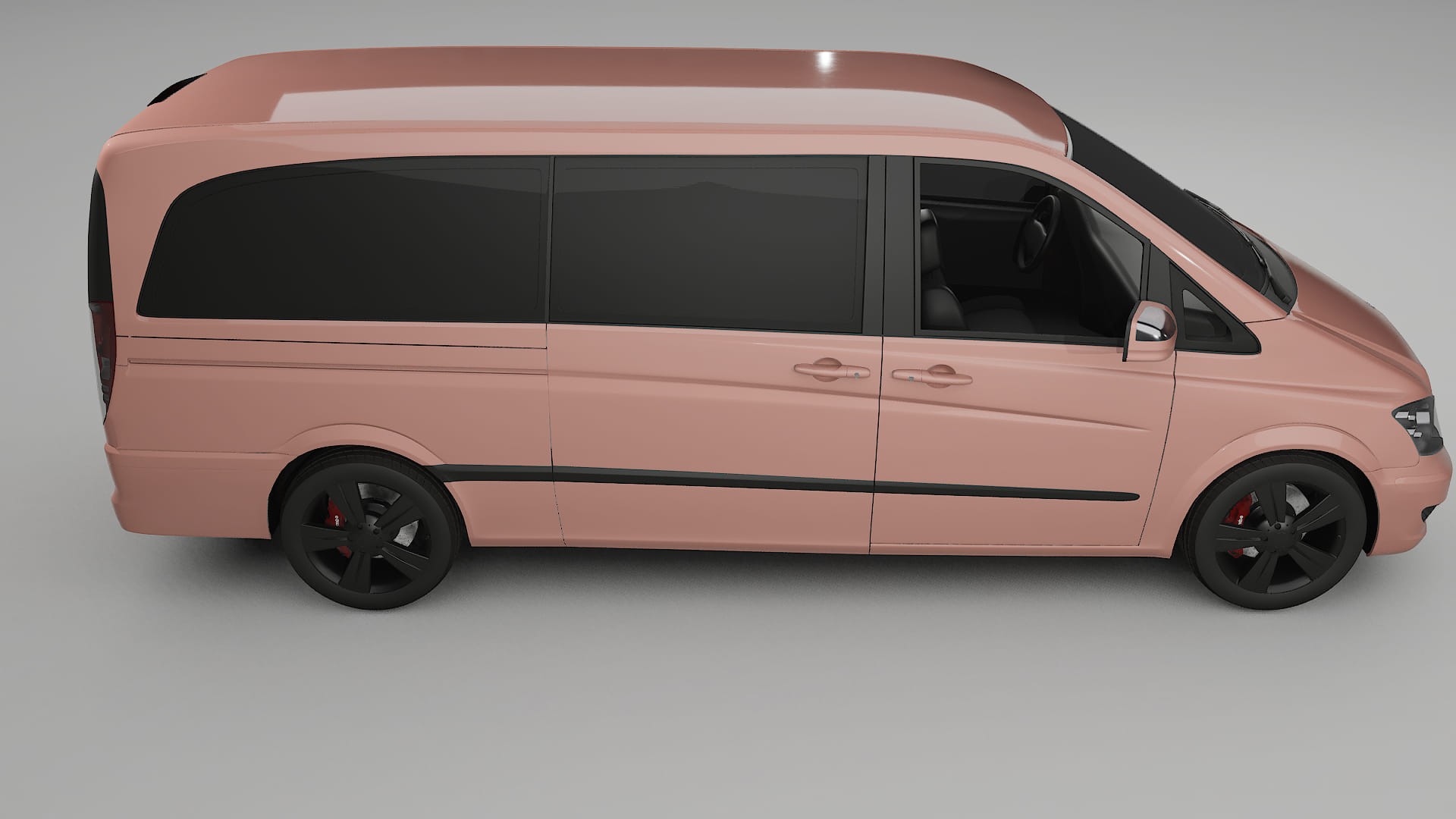 Mercedes Viano Extralong W439 Facelift LCI Film de Protecție pentru Vopsea TPU | BLUSH PPF cu Schimbare de Culoare – Kit Comp