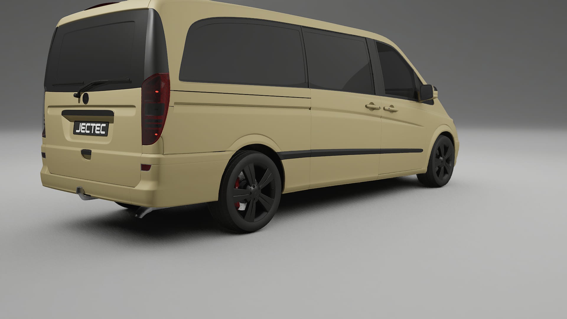 Mercedes Viano Extralong W439 Facelift LCI Film de Protecție pentru Vopsea TPU | SAND PPF cu Schimbare de Culoare – Kit Compl