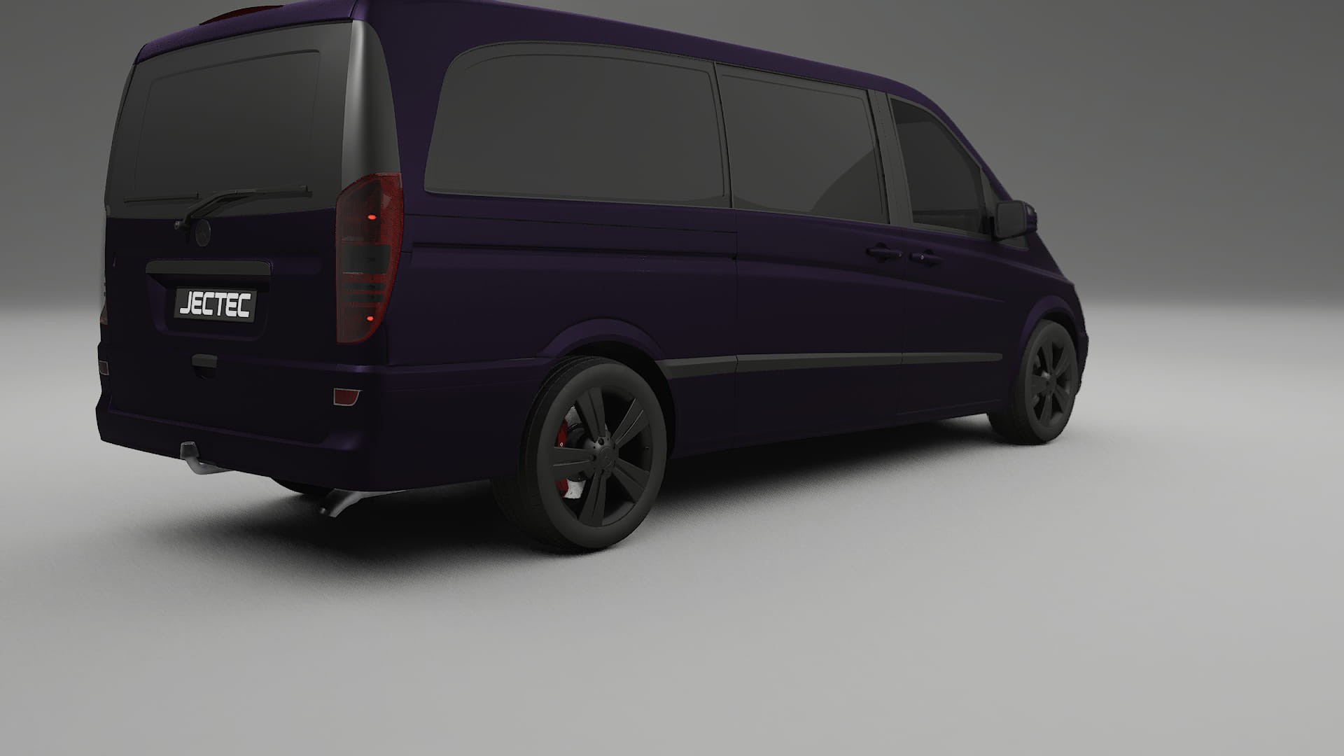 Mercedes Viano Extralong W439 Facelift LCI Film de Protecție pentru Vopsea TPU | VIOLET PPF cu Schimbare de Culoare – Kit Com