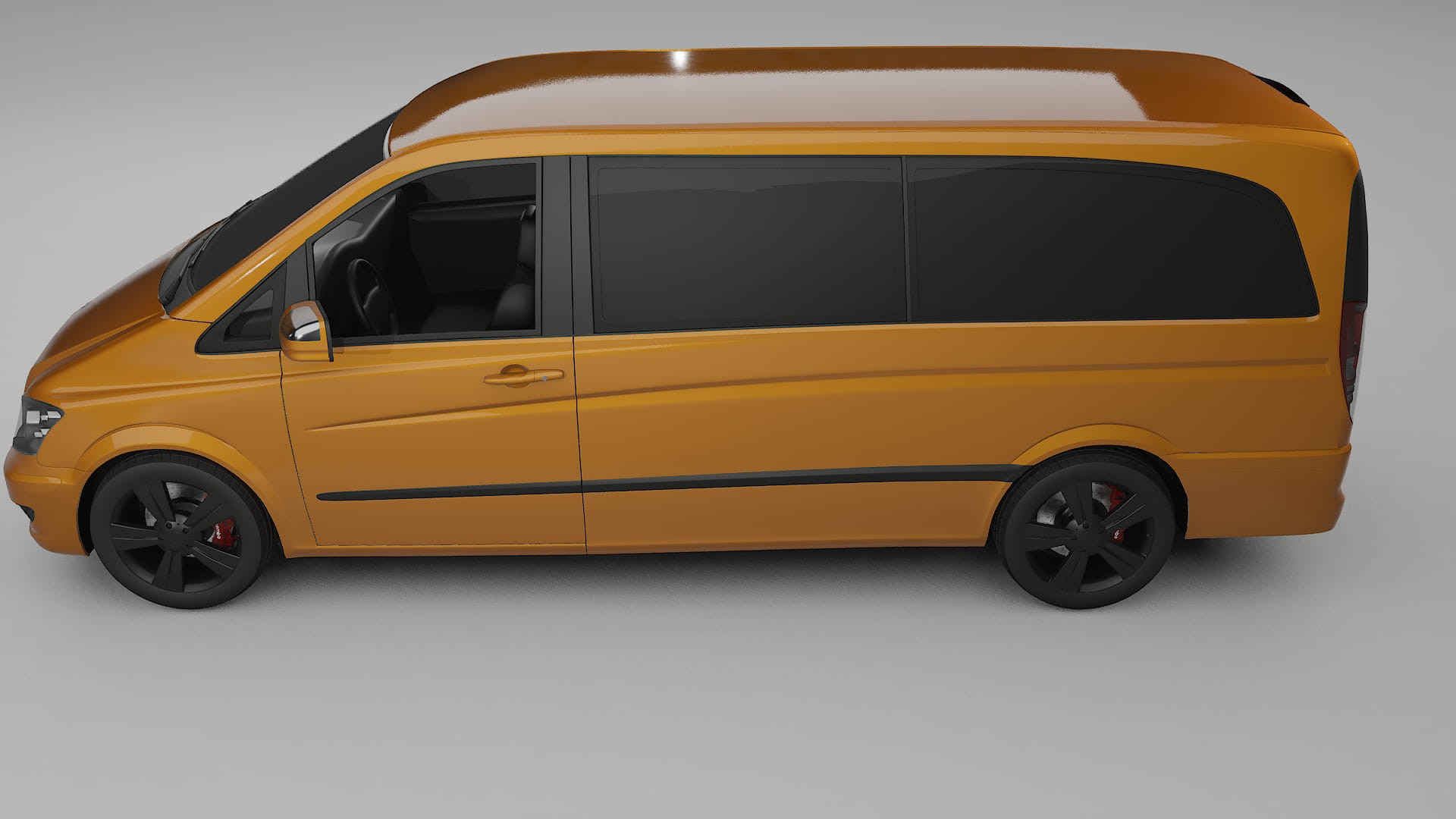 Mercedes Viano Extralong W439 Facelift LCI Film de Protecție pentru Vopsea TPU | DAISY PPF cu Schimbare de Culoare – Kit Comp