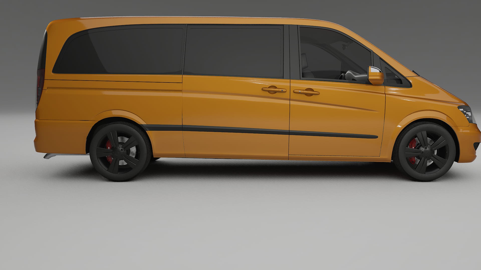 Mercedes Viano Extralong W439 Facelift LCI Film de Protecție pentru Vopsea TPU | DAISY PPF cu Schimbare de Culoare – Kit Comp