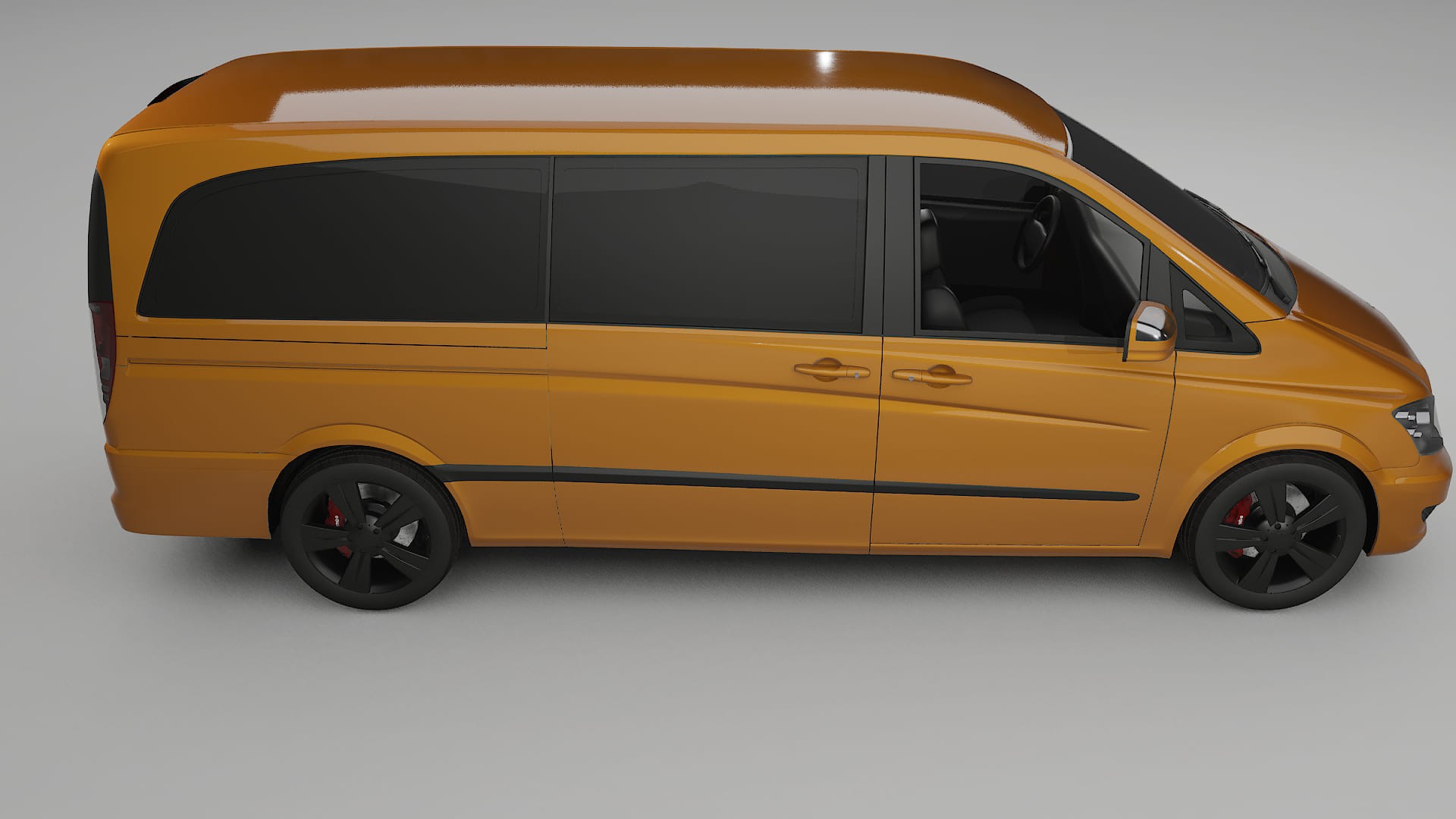 Mercedes Viano Extralong W439 Facelift LCI Film de Protecție pentru Vopsea TPU | DAISY PPF cu Schimbare de Culoare – Kit Comp
