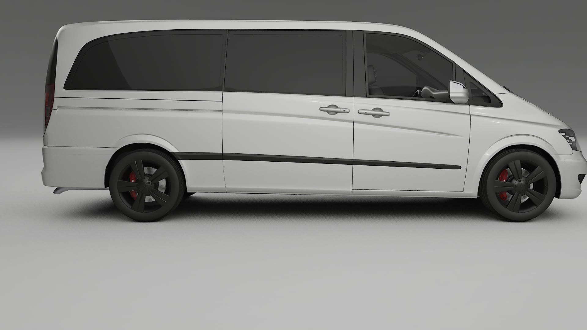 Mercedes Viano Extralong W439 Facelift LCI Film de Protecție pentru Vopsea TPU | PEARL PPF cu Schimbare de Culoare – Kit Comp
