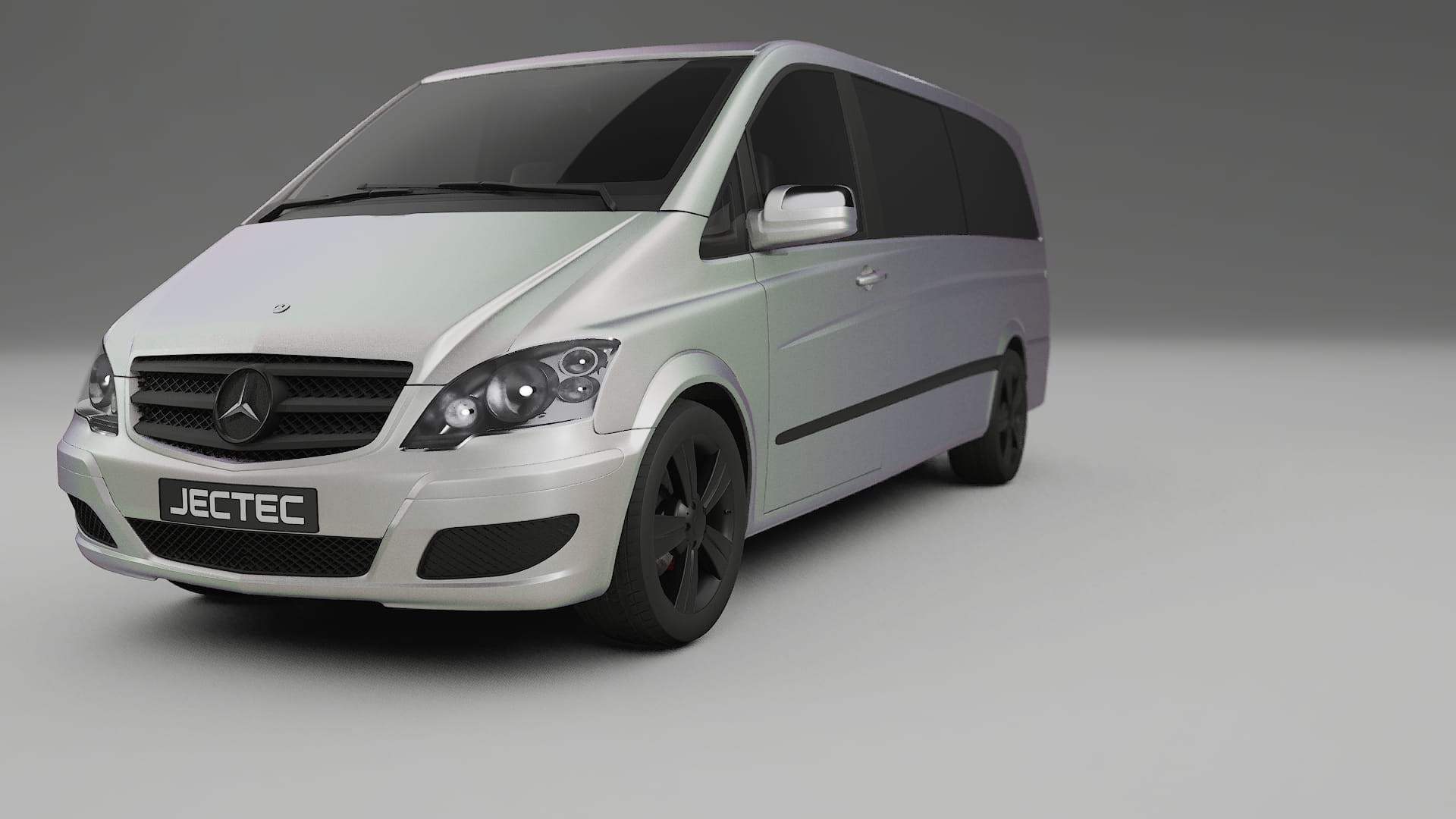 Mercedes Viano Extralong W439 Facelift LCI Film de Protecție pentru Vopsea TPU | NEBULA PPF cu Schimbare de Culoare – Kit Com