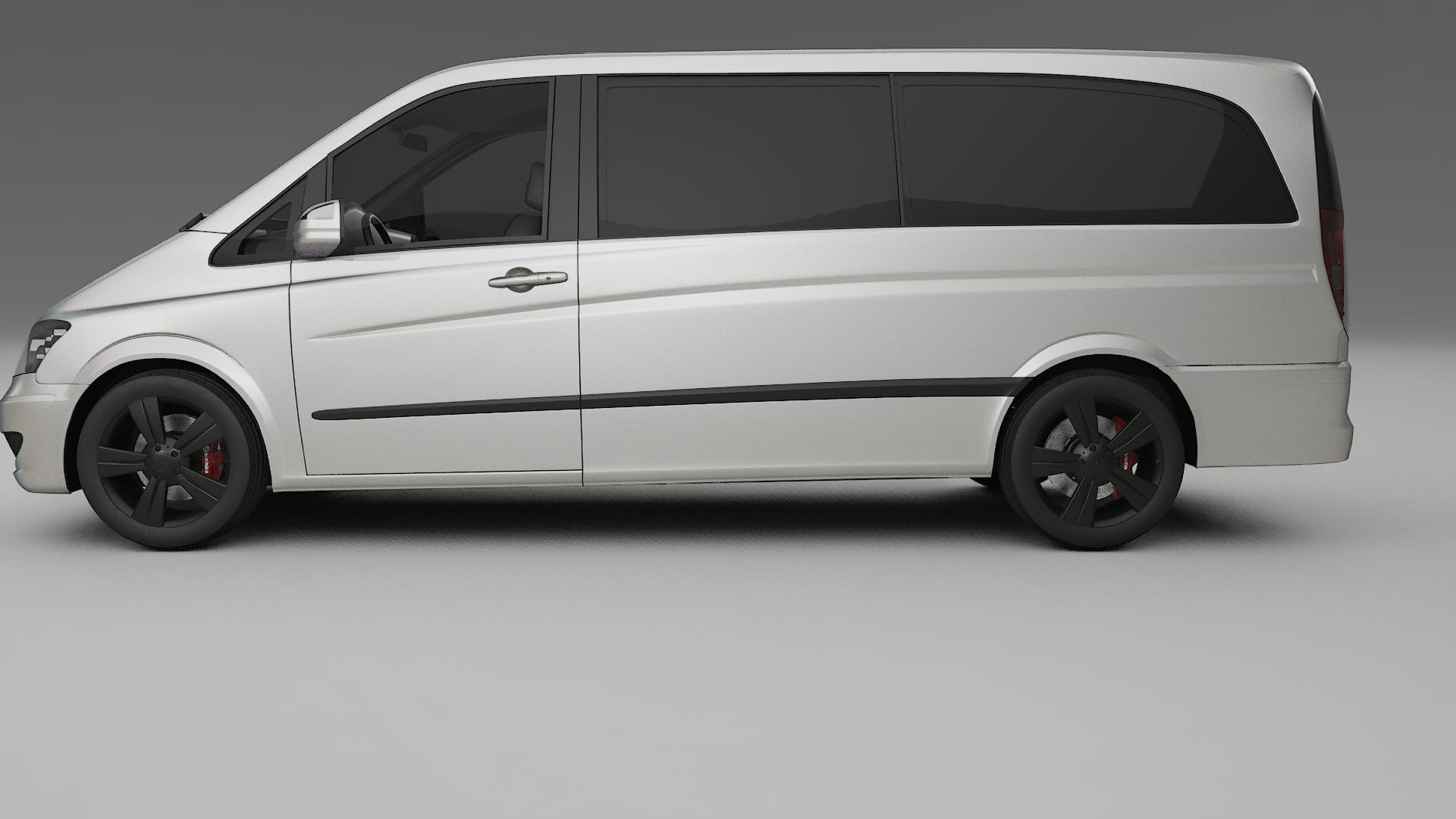 Mercedes Viano Extralong W439 Facelift LCI Film de Protecție pentru Vopsea TPU | NEBULA PPF cu Schimbare de Culoare – Kit Com