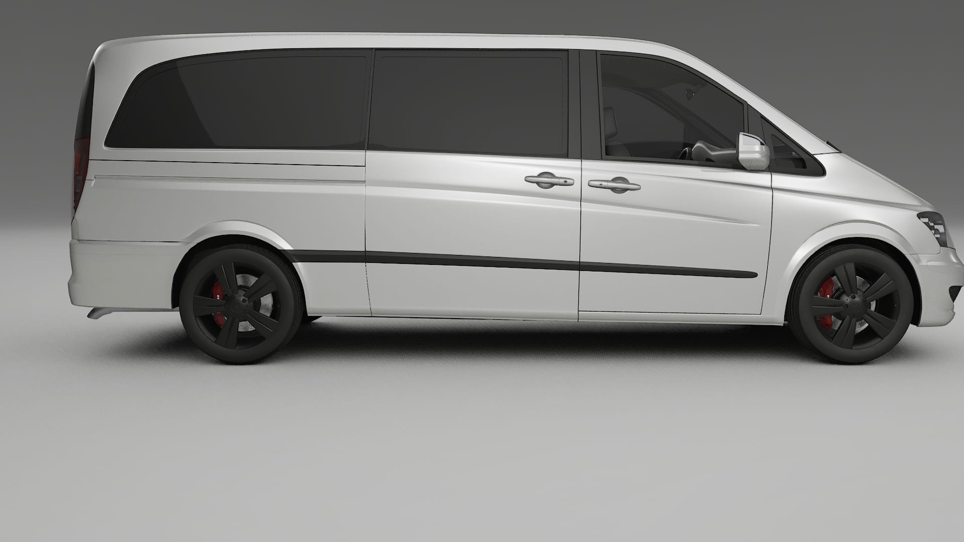 Mercedes Viano Extralong W439 Facelift LCI Film de Protecție pentru Vopsea TPU | OPAL PPF cu Schimbare de Culoare – Kit Compl