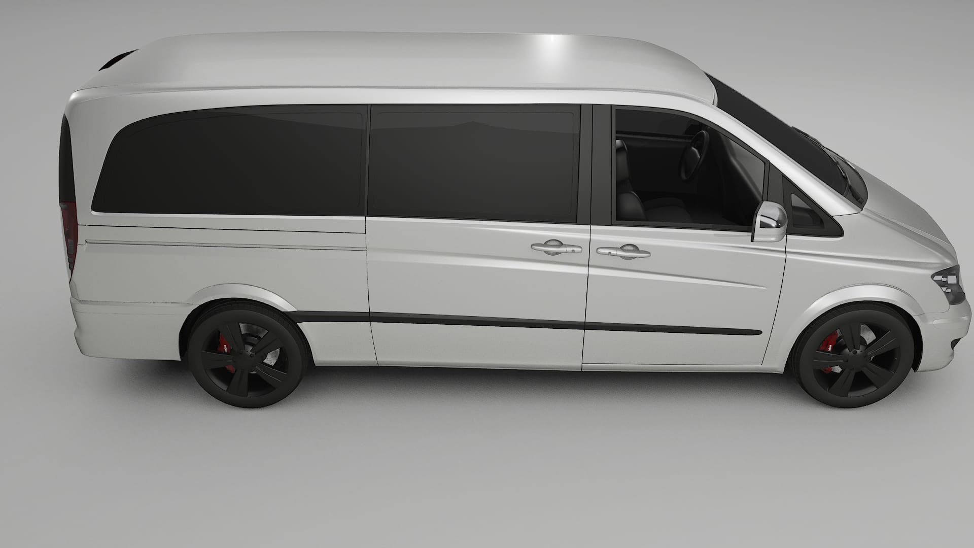 Mercedes Viano Extralong W439 Facelift LCI Film de Protecție pentru Vopsea TPU | OPAL PPF cu Schimbare de Culoare – Kit Compl