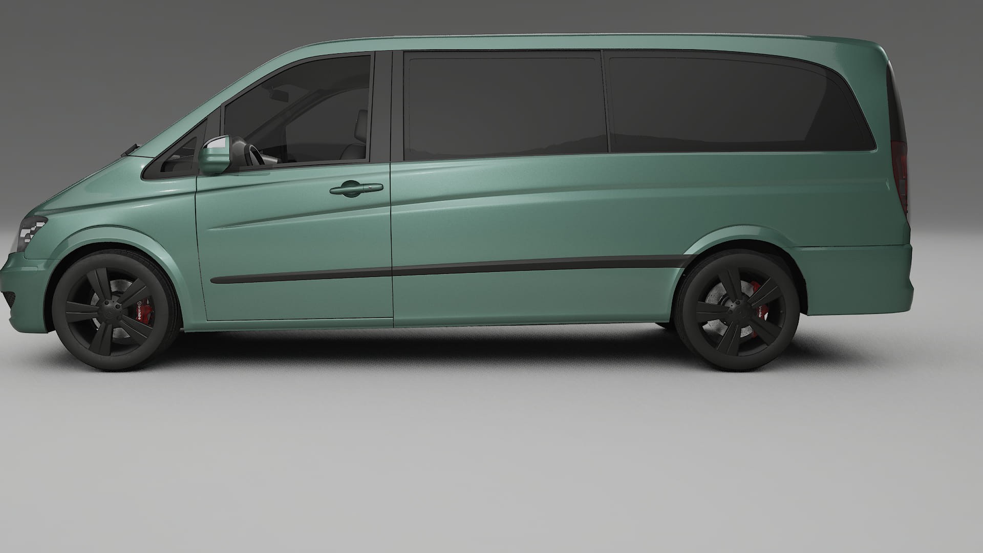 Mercedes Viano Extralong W439 Facelift LCI Film de Protecție pentru Vopsea TPU | EVERGREEN PPF cu Schimbare de Culoare – Kit 