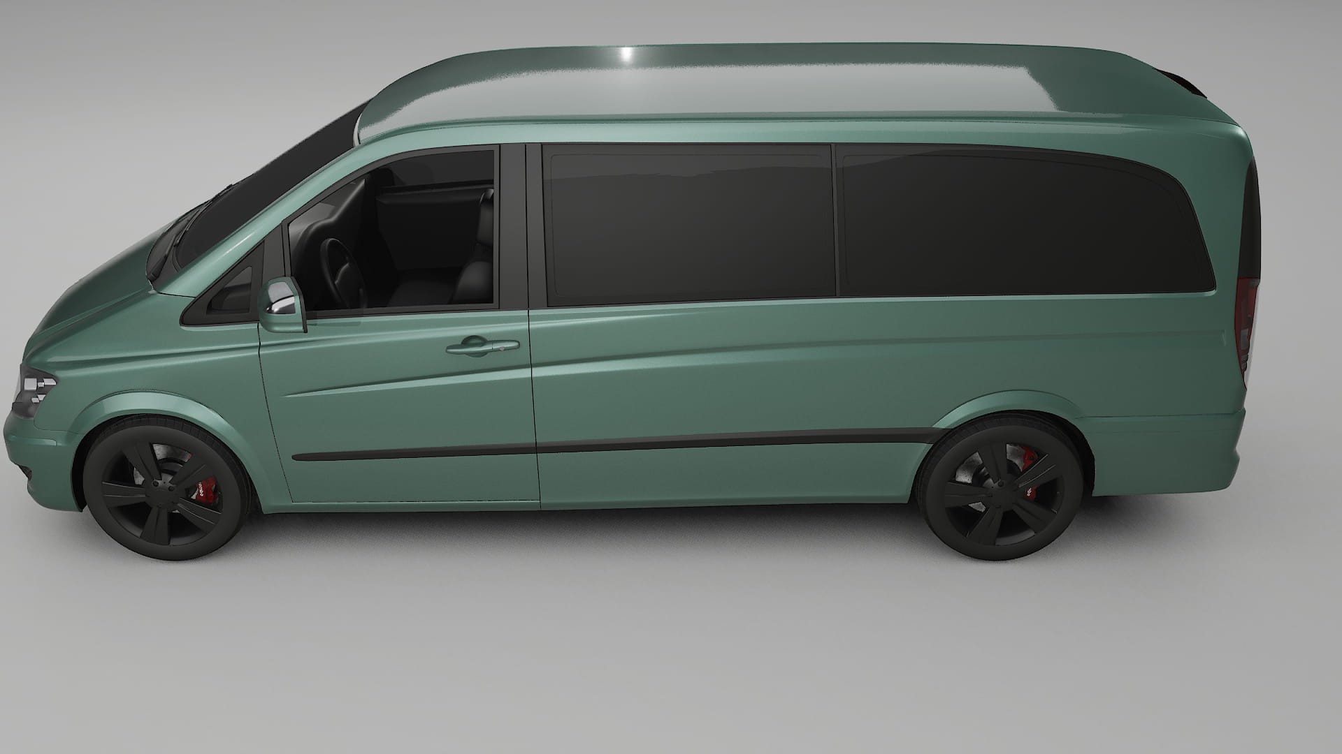 Mercedes Viano Extralong W439 Facelift LCI Film de Protecție pentru Vopsea TPU | EVERGREEN PPF cu Schimbare de Culoare – Kit 