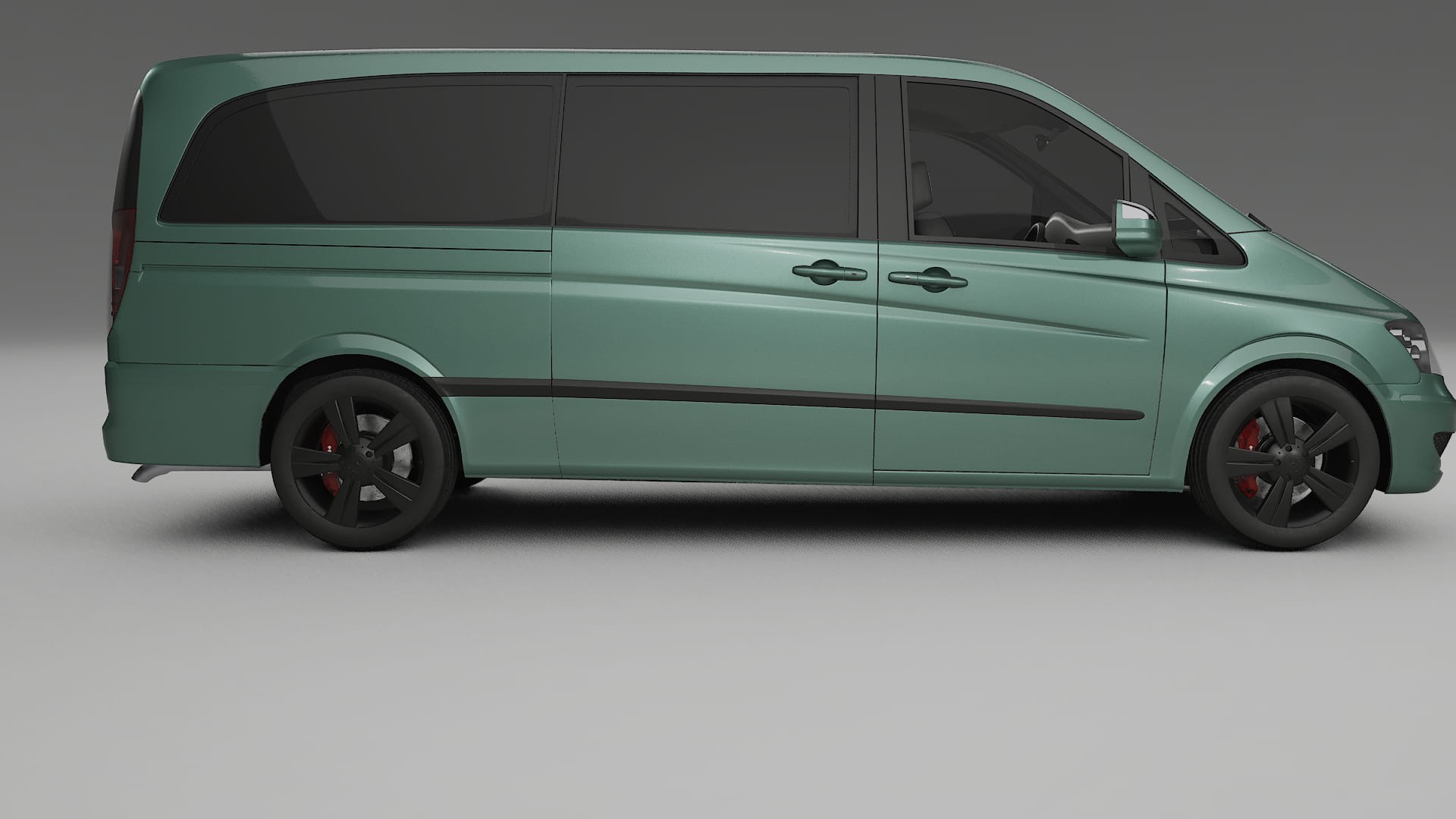 Mercedes Viano Extralong W439 Facelift LCI Film de Protecție pentru Vopsea TPU | EVERGREEN PPF cu Schimbare de Culoare – Kit 