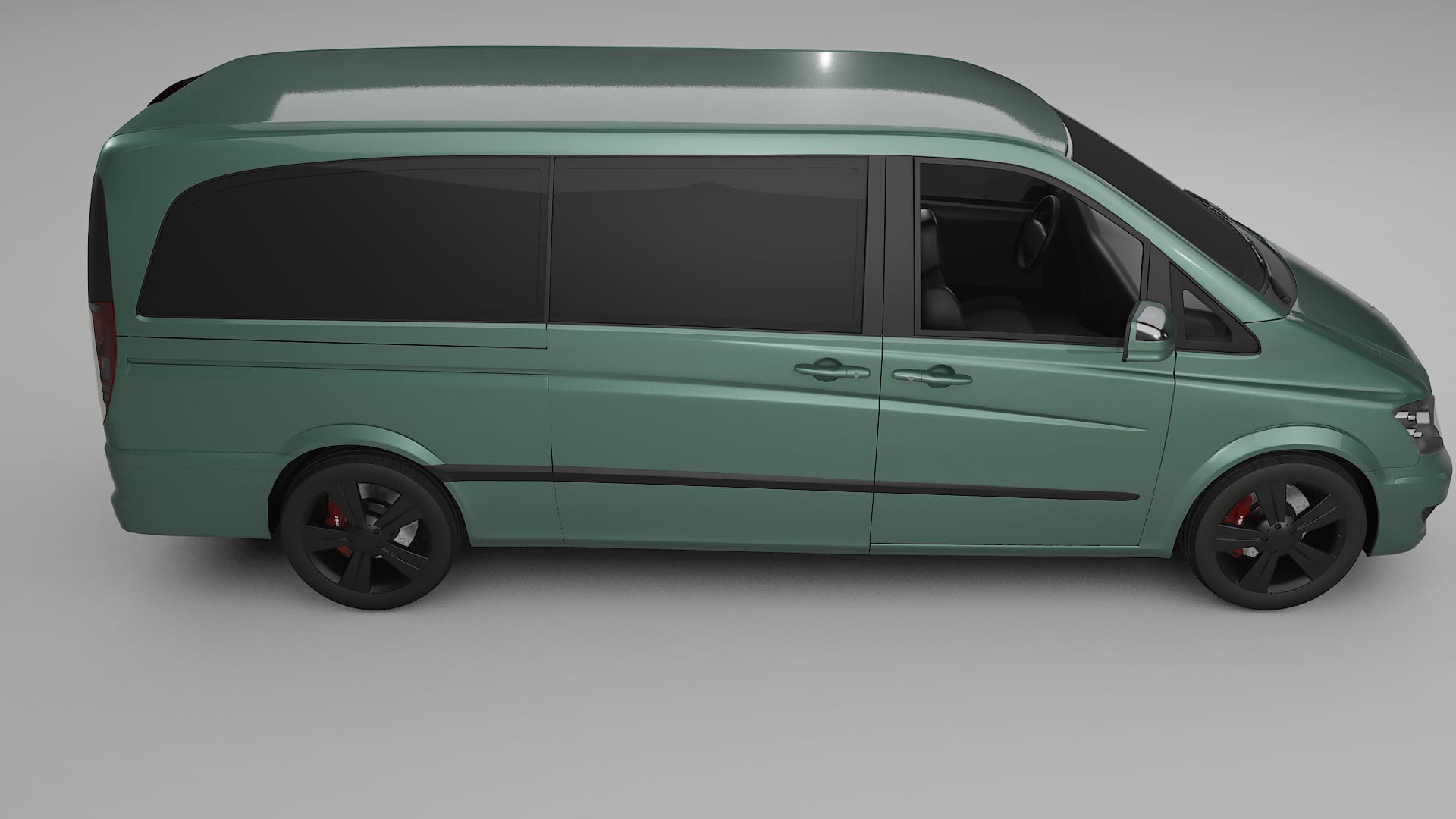Mercedes Viano Extralong W439 Facelift LCI Film de Protecție pentru Vopsea TPU | EVERGREEN PPF cu Schimbare de Culoare – Kit 