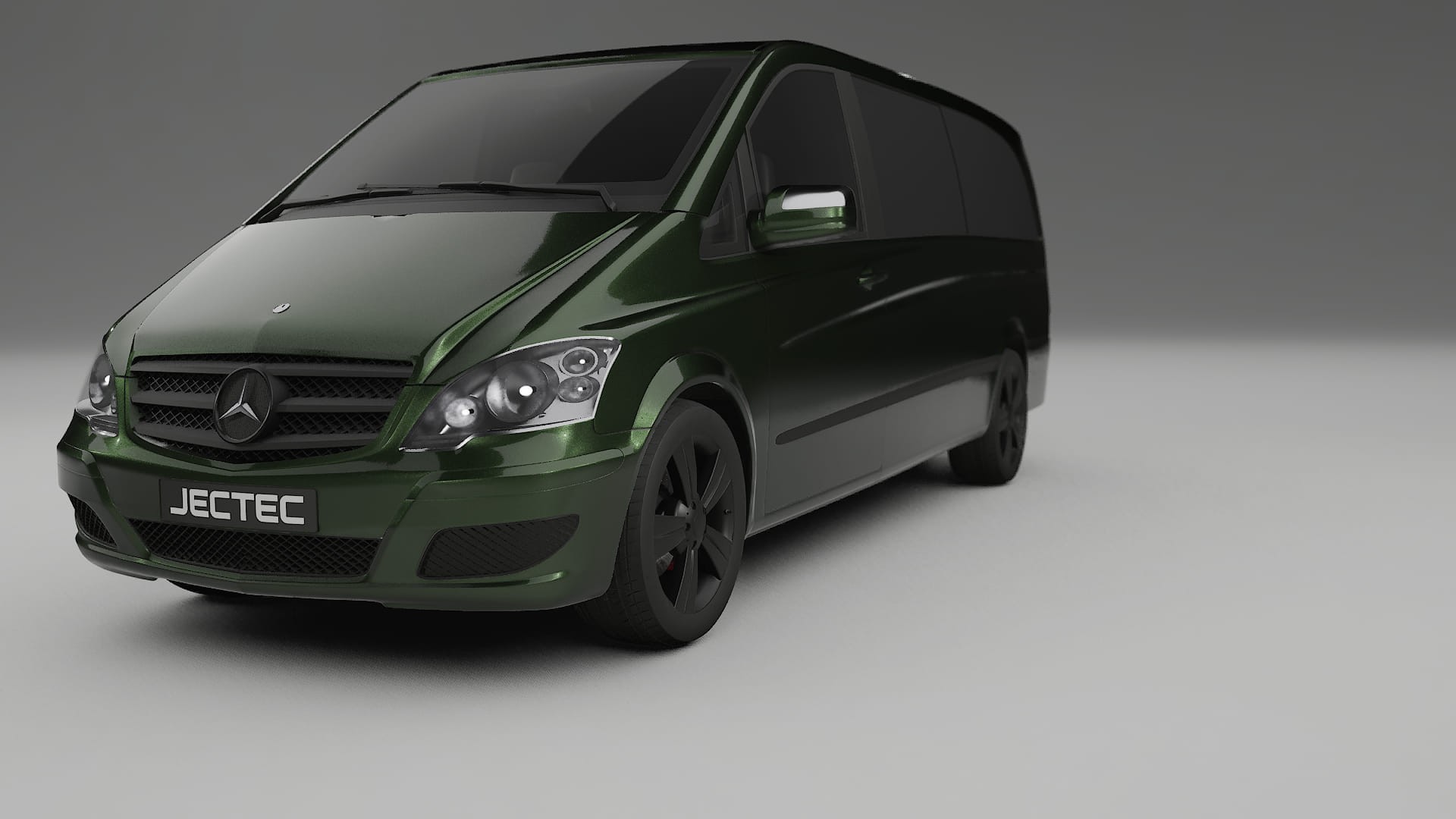 Mercedes Viano Extralong W439 Facelift LCI Film de Protecție pentru Vopsea TPU | LAGOON PPF cu Schimbare de Culoare – Kit Com