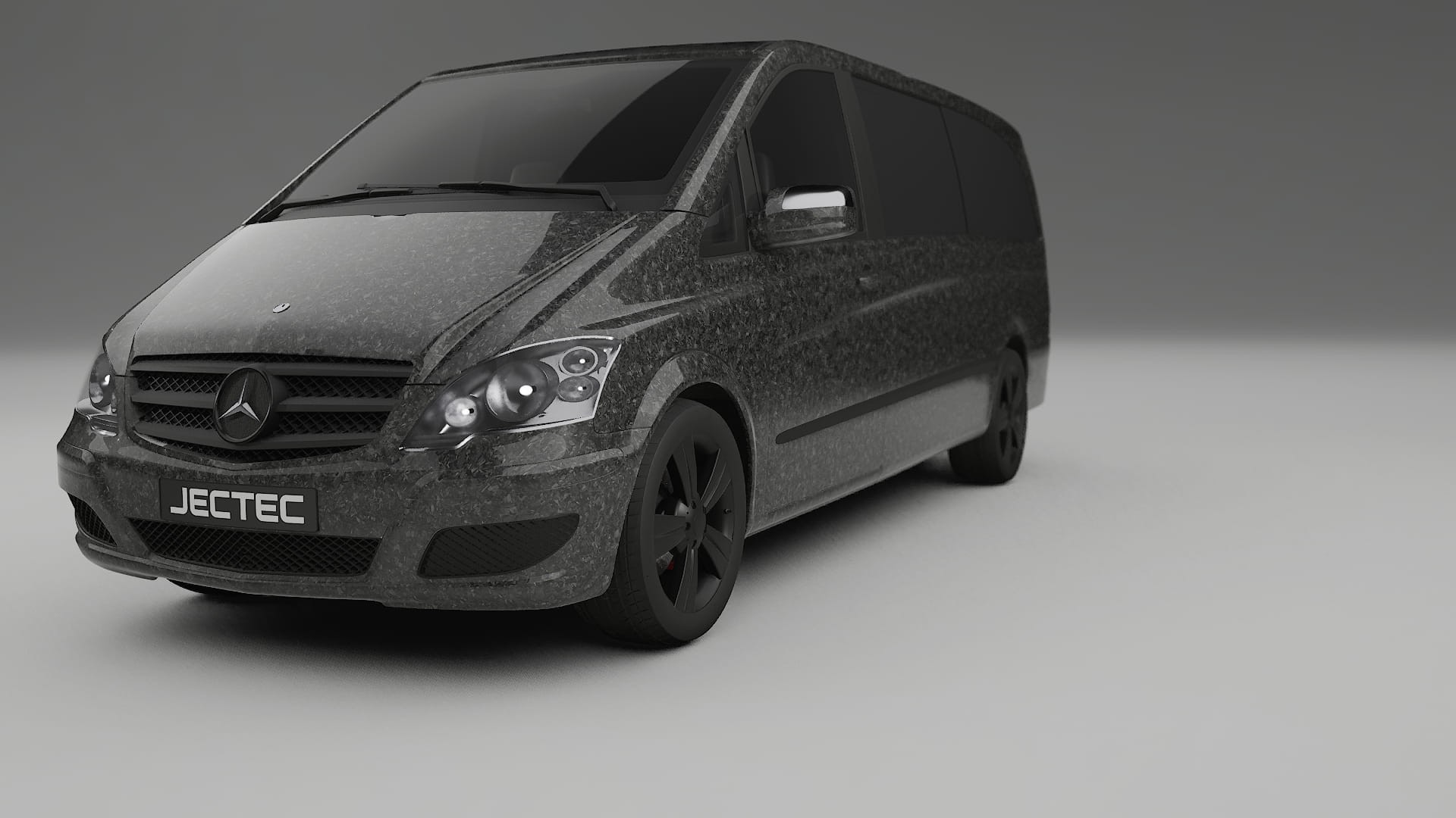 Mercedes Viano Extralong W439 Facelift LCI Film de Protecție pentru Vopsea TPU | FORGED S PPF cu Schimbare de Culoare – Kit C