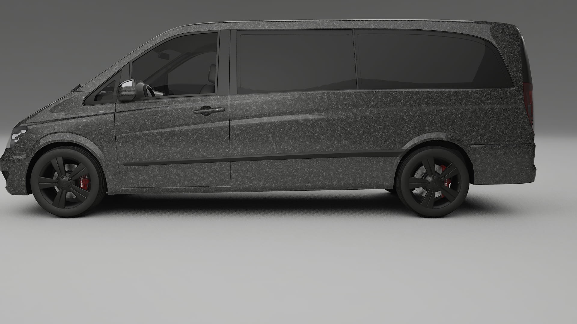 Mercedes Viano Extralong W439 Facelift LCI Film de Protecție pentru Vopsea TPU | FORGED S PPF cu Schimbare de Culoare – Kit C