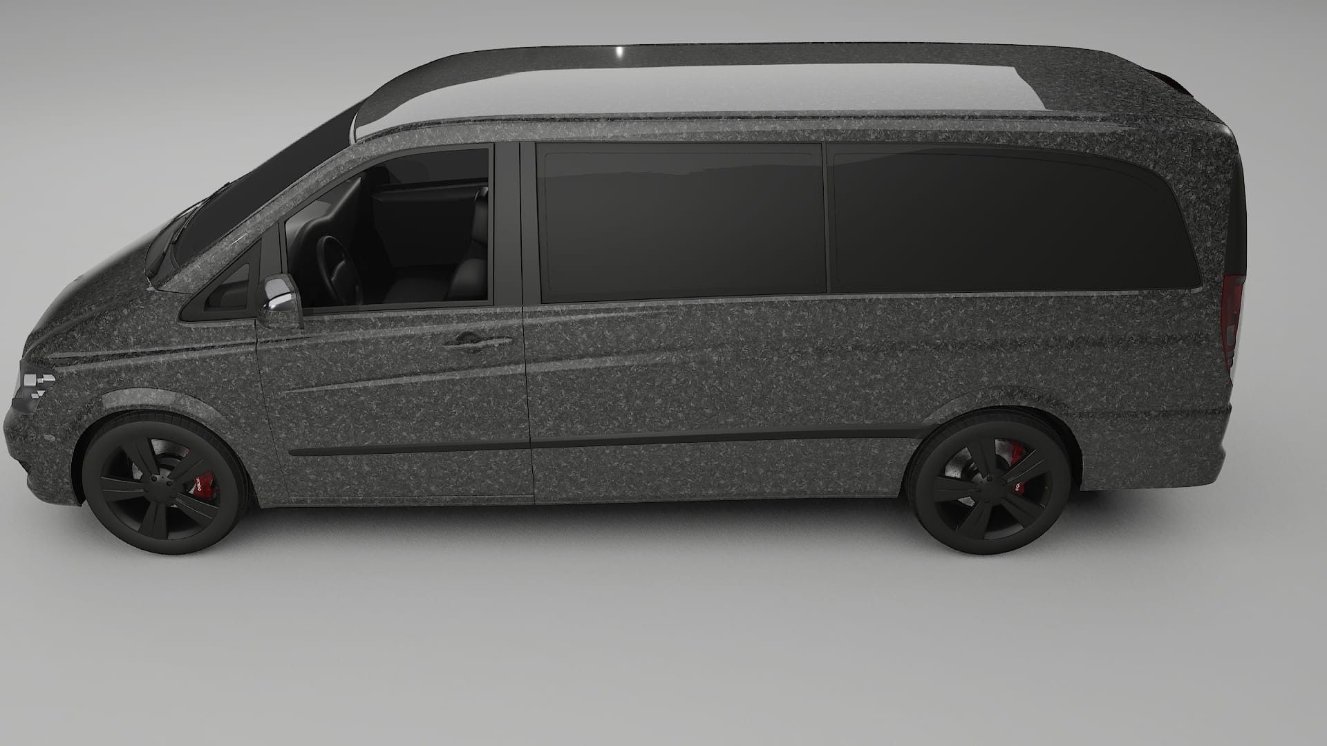 Mercedes Viano Extralong W439 Facelift LCI Film de Protecție pentru Vopsea TPU | FORGED S PPF cu Schimbare de Culoare – Kit C