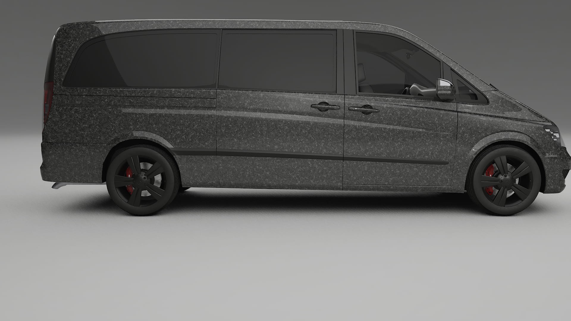 Mercedes Viano Extralong W439 Facelift LCI Film de Protecție pentru Vopsea TPU | FORGED S PPF cu Schimbare de Culoare – Kit C