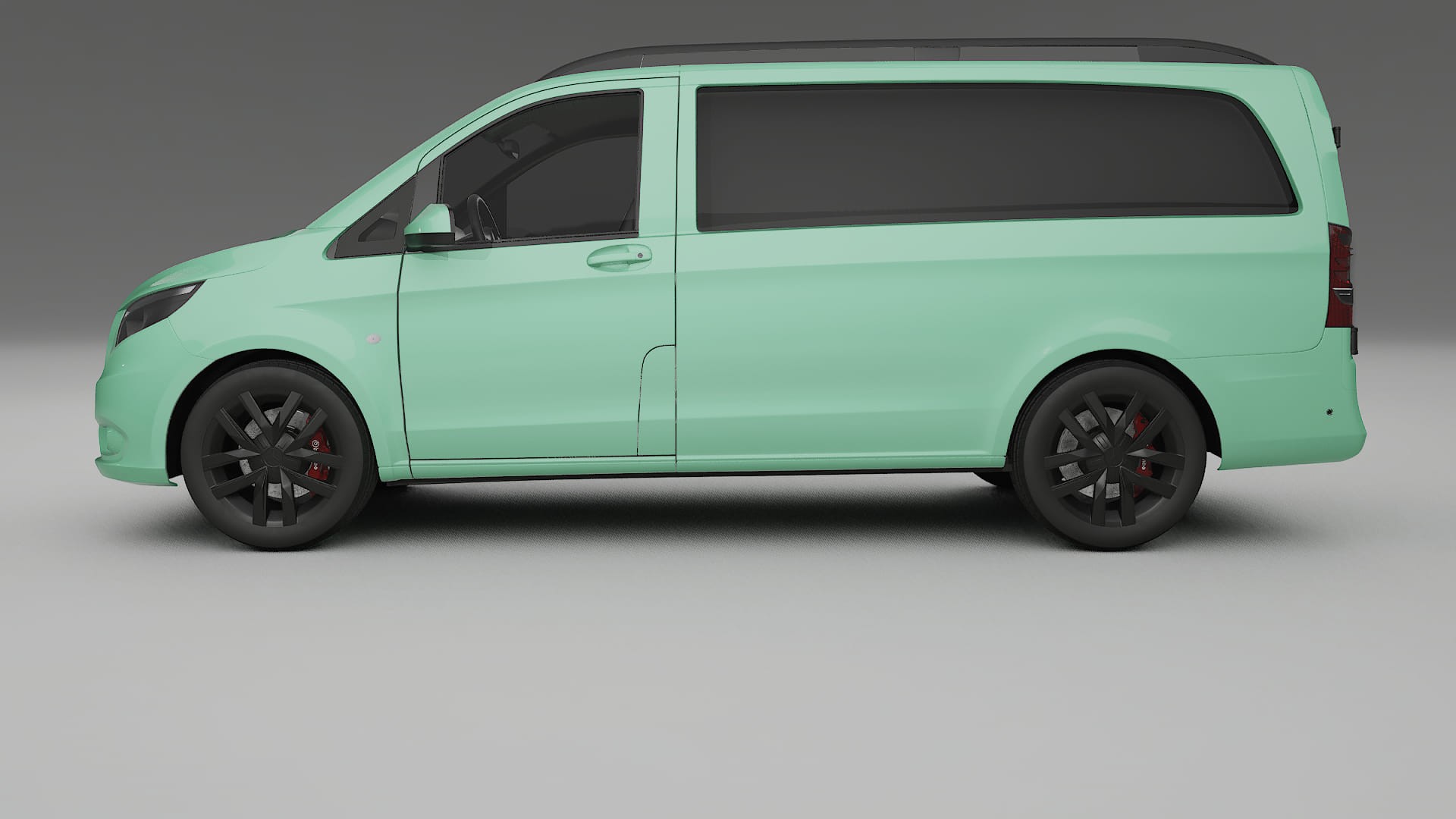 Mercedes Vito Short W447 prefacelift pre LCI Film de Protecție pentru Vopsea TPU | DUSTY PPF cu Schimbare de Culoare – Kit Co