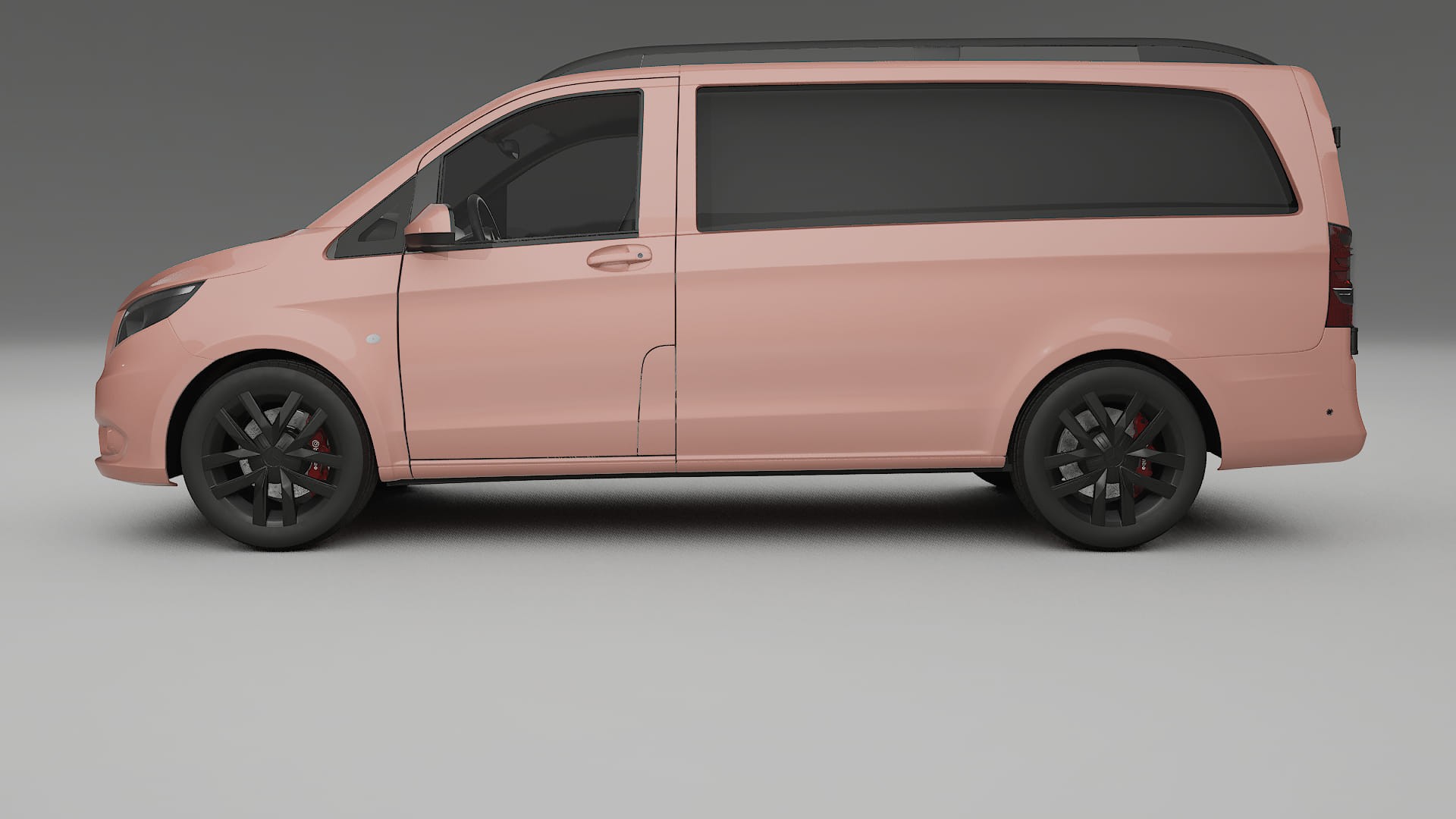 Mercedes Vito Short W447 prefacelift pre LCI Film de Protecție pentru Vopsea TPU | BLUSH PPF cu Schimbare de Culoare – Kit Co