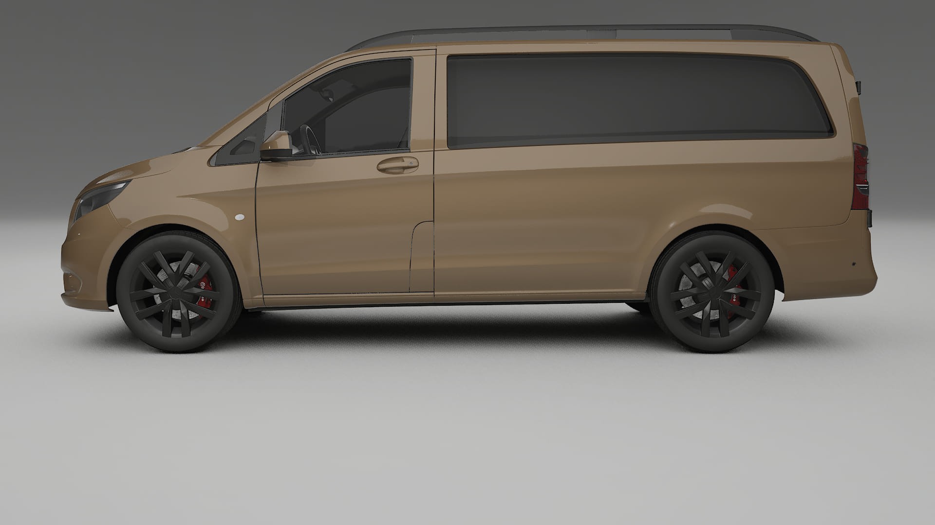 Mercedes Vito Short W447 prefacelift pre LCI Film de Protecție pentru Vopsea TPU | SAHARA PPF cu Schimbare de Culoare – Kit C