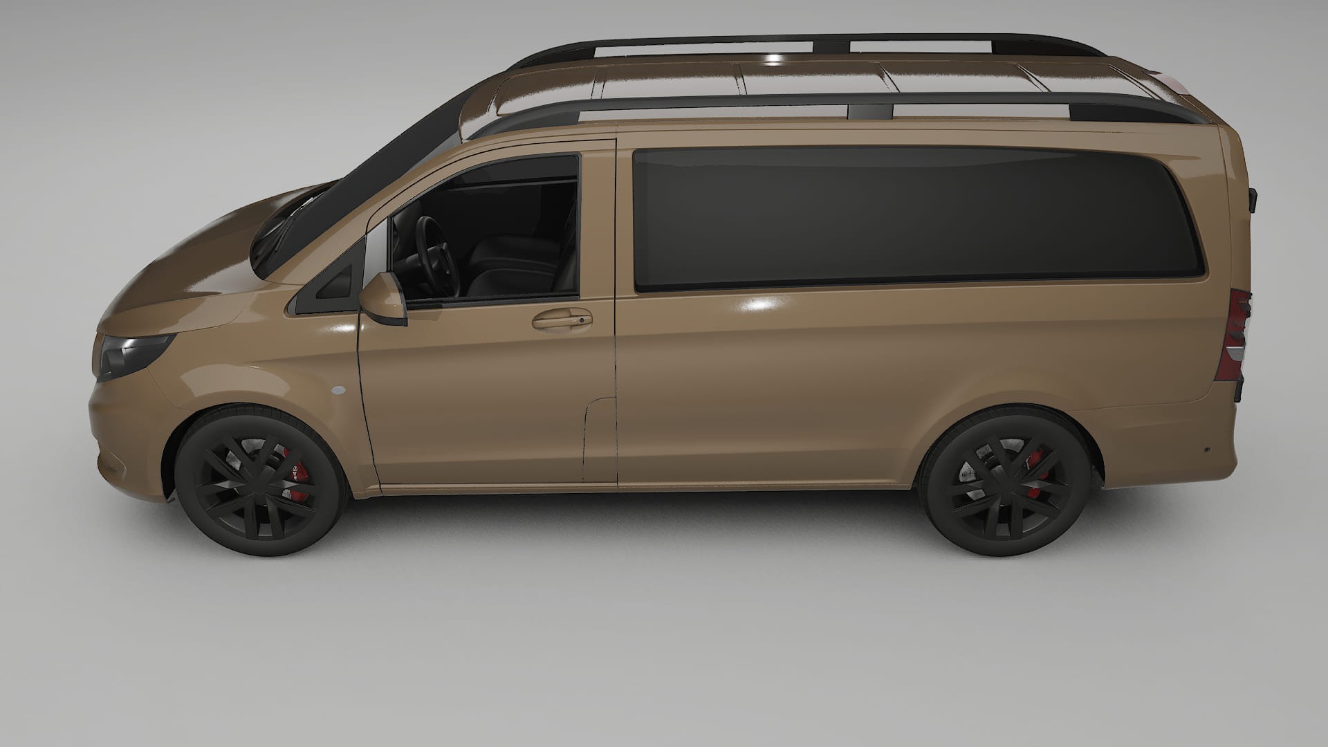 Mercedes Vito Short W447 prefacelift pre LCI Film de Protecție pentru Vopsea TPU | SAHARA PPF cu Schimbare de Culoare – Kit C