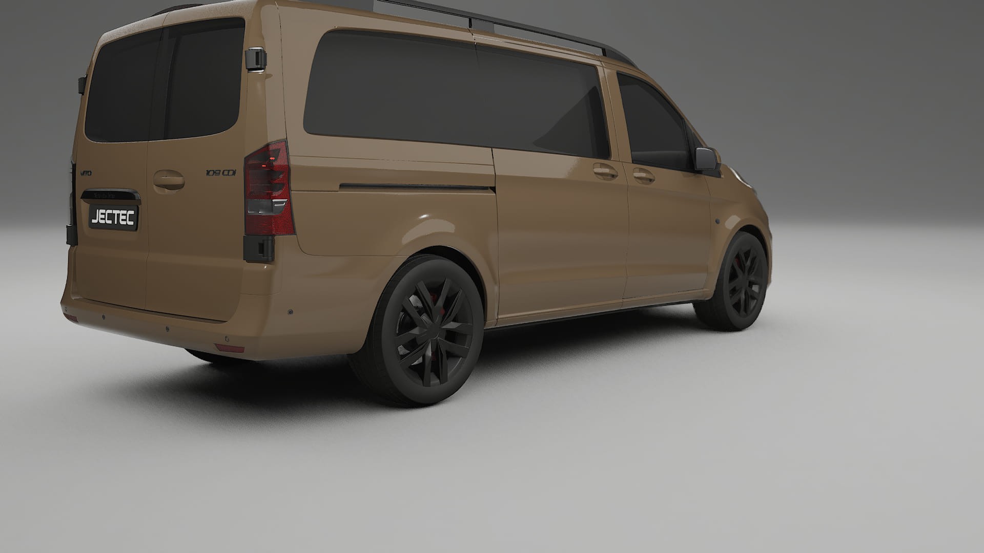 Mercedes Vito Short W447 prefacelift pre LCI Film de Protecție pentru Vopsea TPU | SAHARA PPF cu Schimbare de Culoare – Kit C