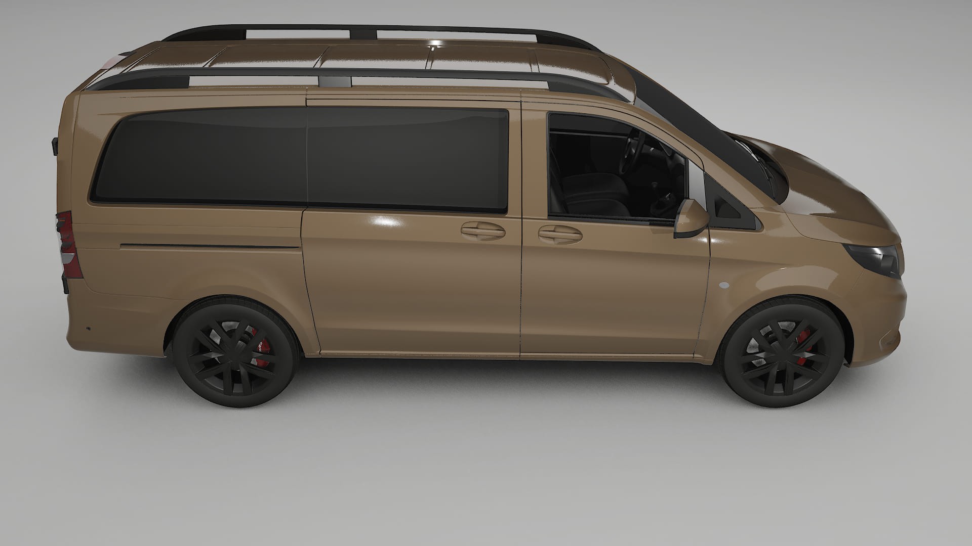 Mercedes Vito Short W447 prefacelift pre LCI Film de Protecție pentru Vopsea TPU | SAHARA PPF cu Schimbare de Culoare – Kit C